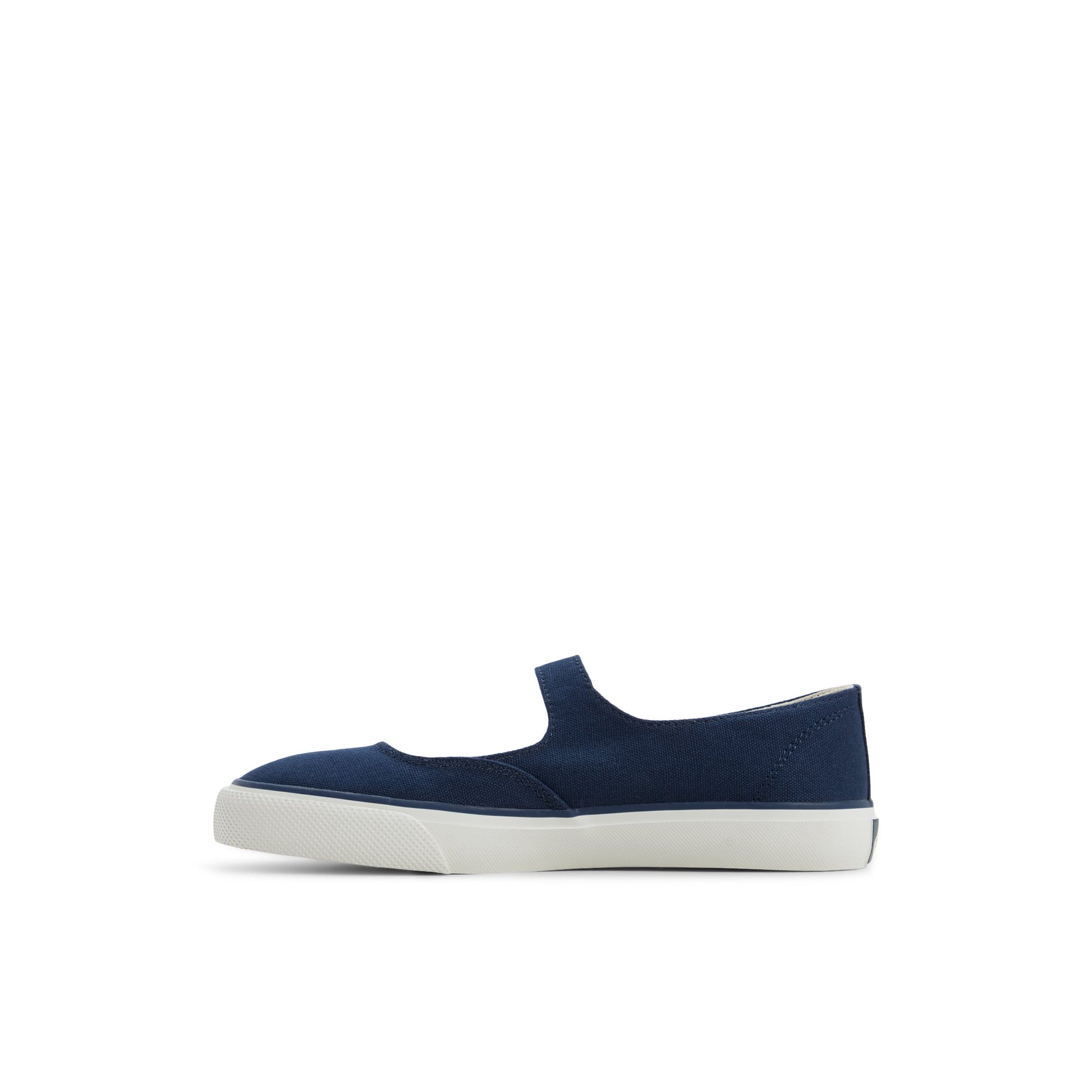 Three-quarter angle of Navy Mary Jane CVO Sneaker Ballerinas &amp; Mary Janes's back side