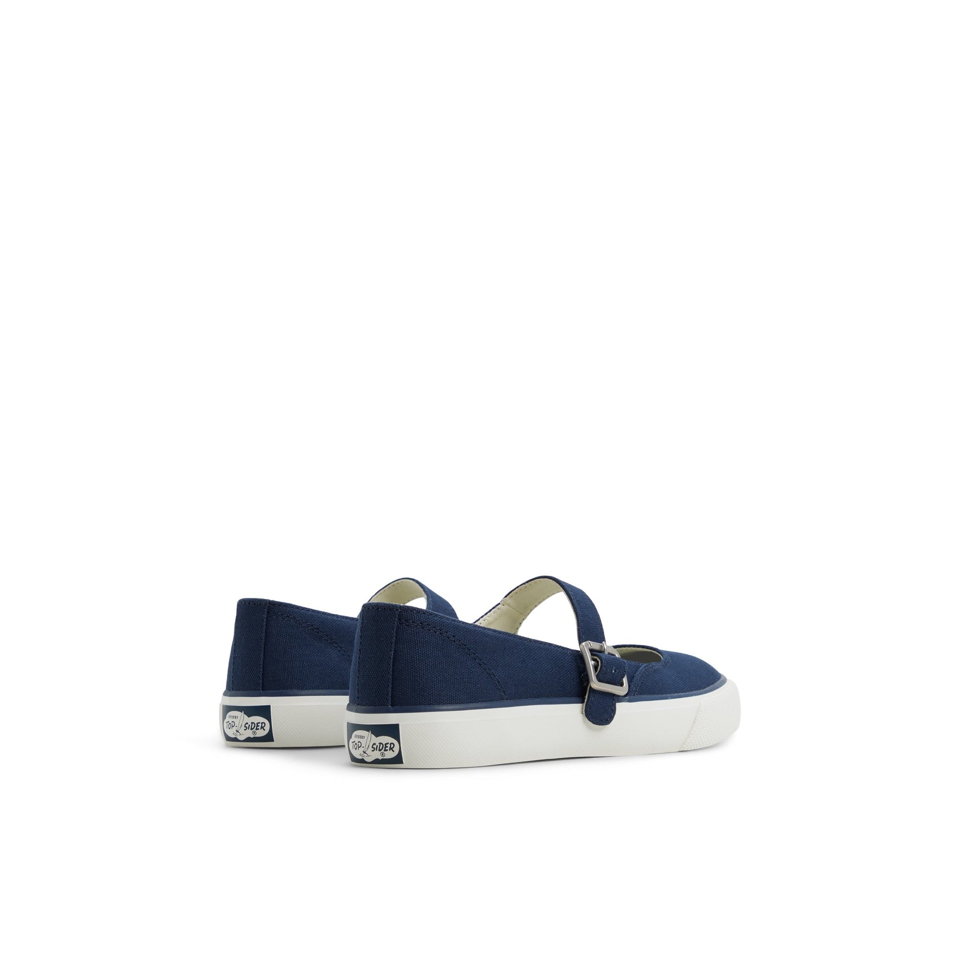 Three-quarter angle of Navy Mary Jane CVO Sneaker Ballerinas &amp; Mary Janes's front side