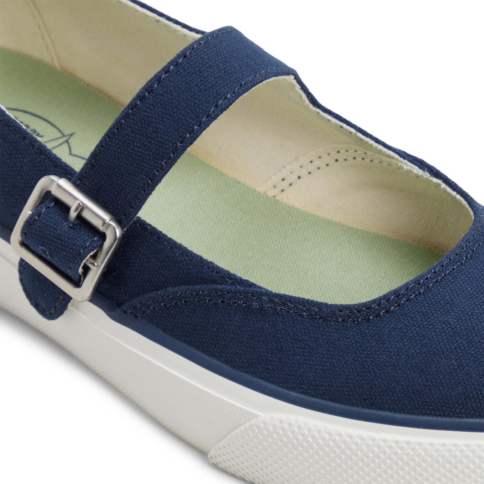 View of Navy Mary Jane CVO Sneaker Ballerinas &amp; Mary Janes's sole