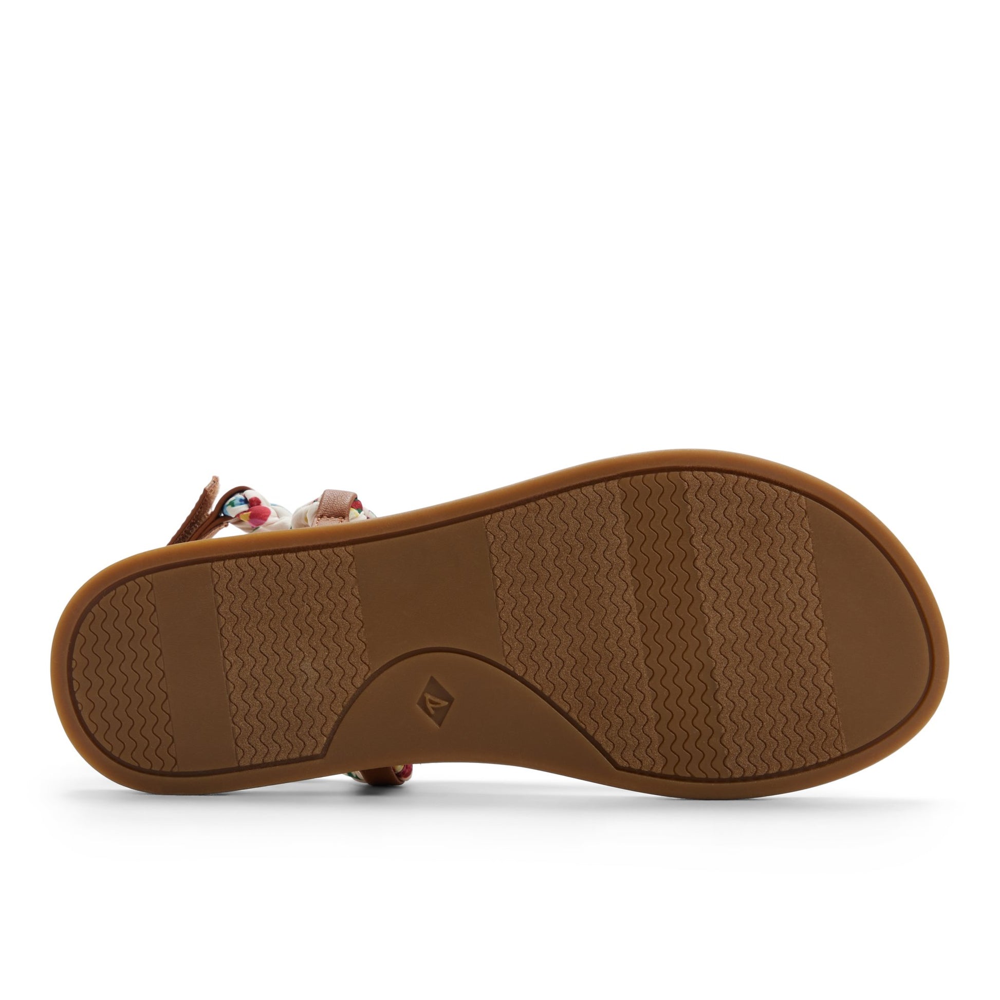 Close-up of the Light brown Isla T-bar Sandal T-Strap Flat Sandals