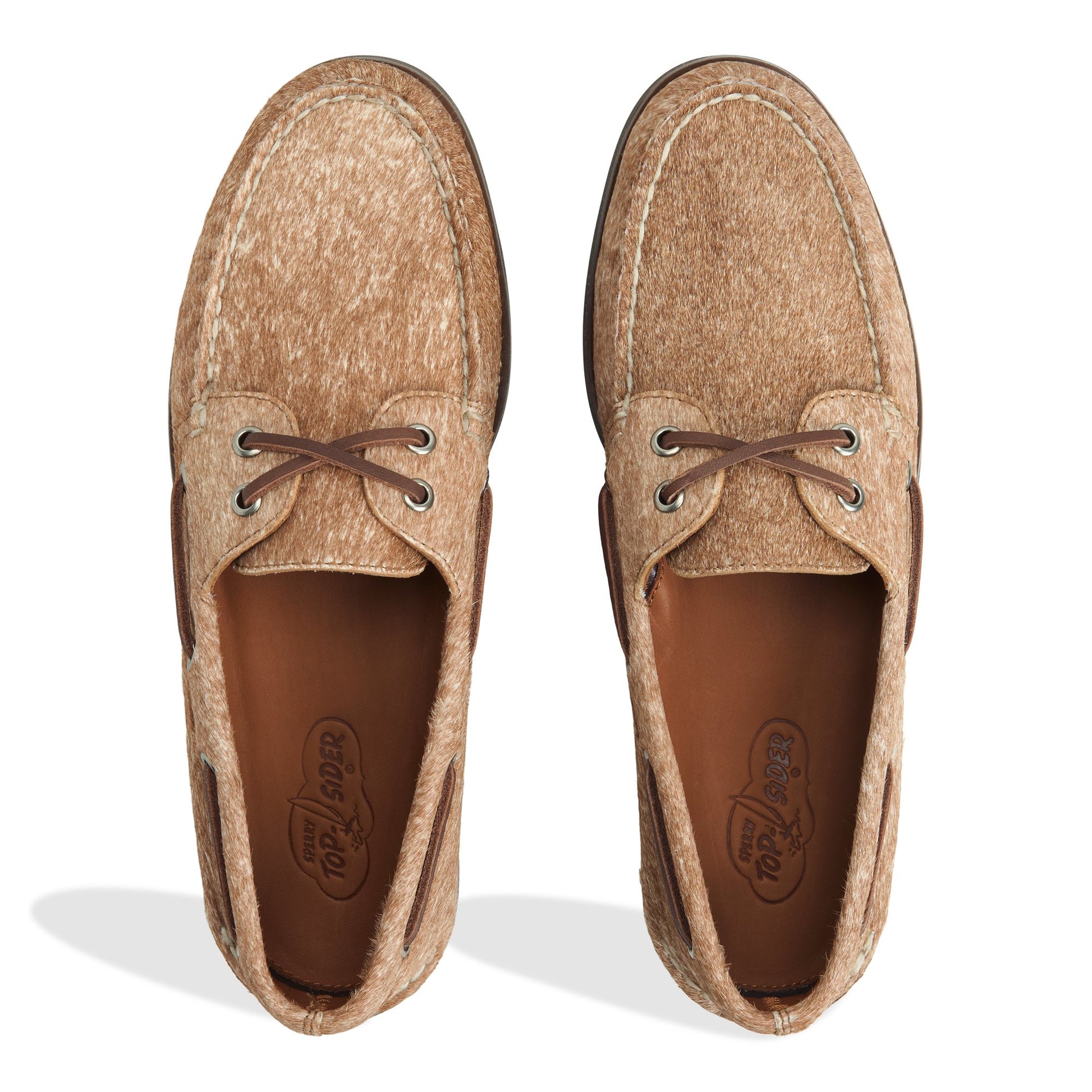 Top-down view of the Light brown Authentic Original™ Cloud Boat Shoe Boat Shoe