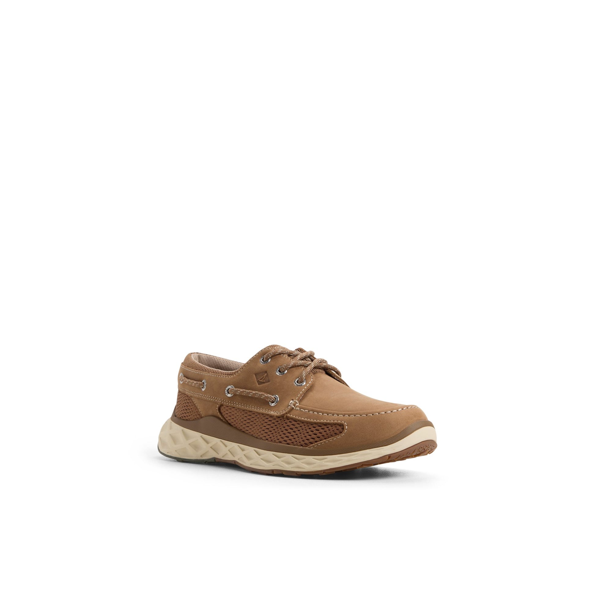 Side view of Dark brown Headsail Boat Sneaker Sneakers