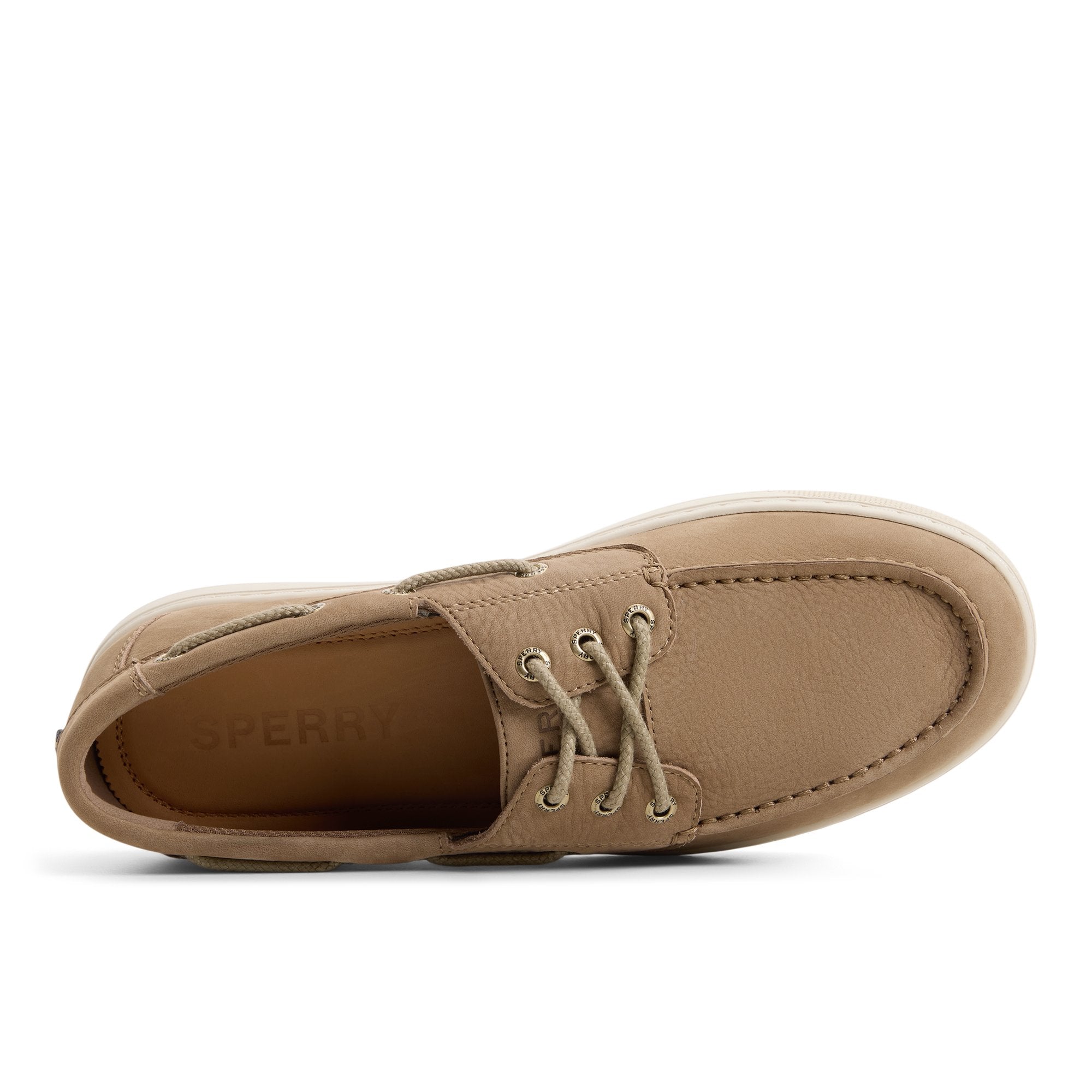 Como Moc Cup Sole Boat Shoe Taupe | Sperry