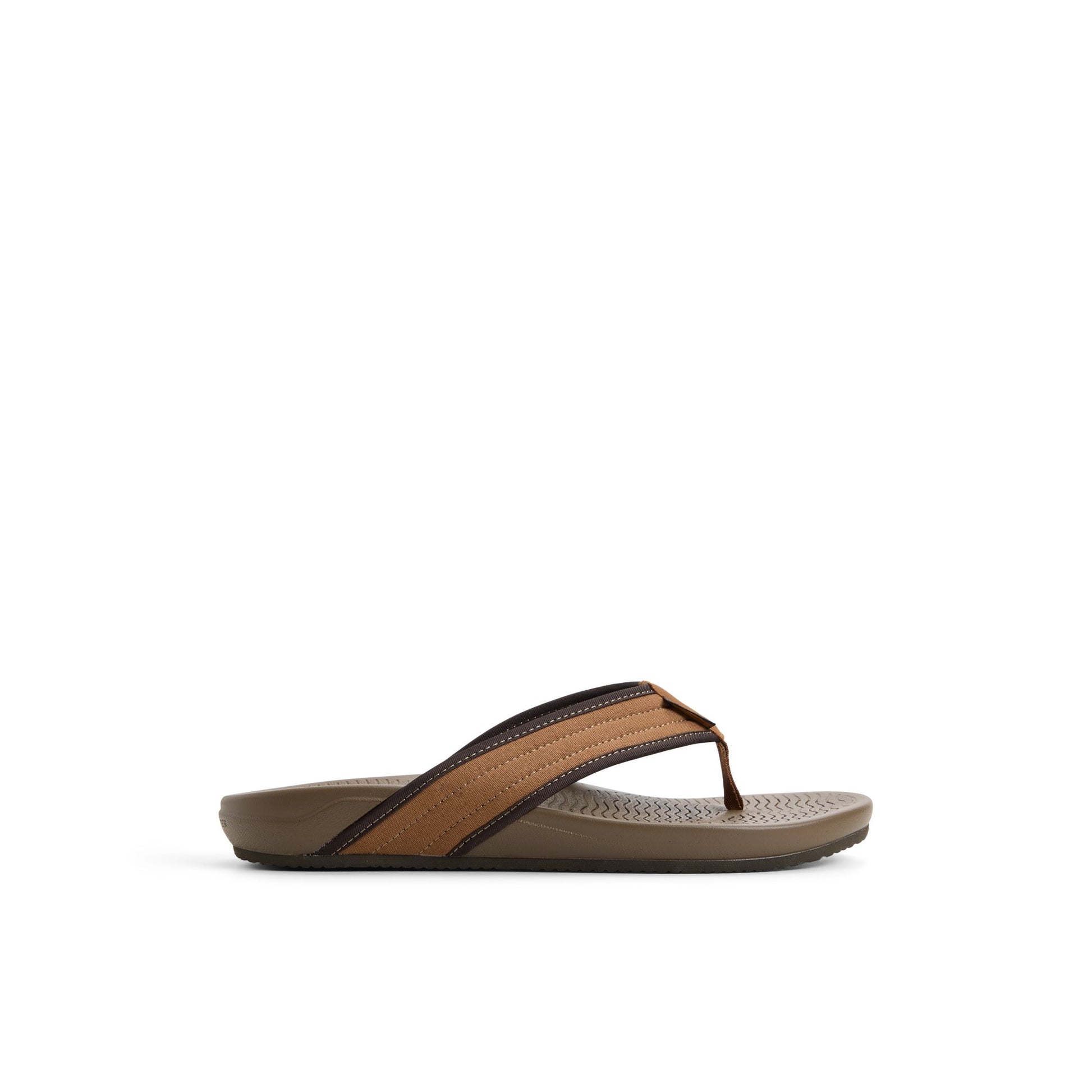 Main View of Tan Ventura Sandal Flip Flop Thong Sandals for Mens