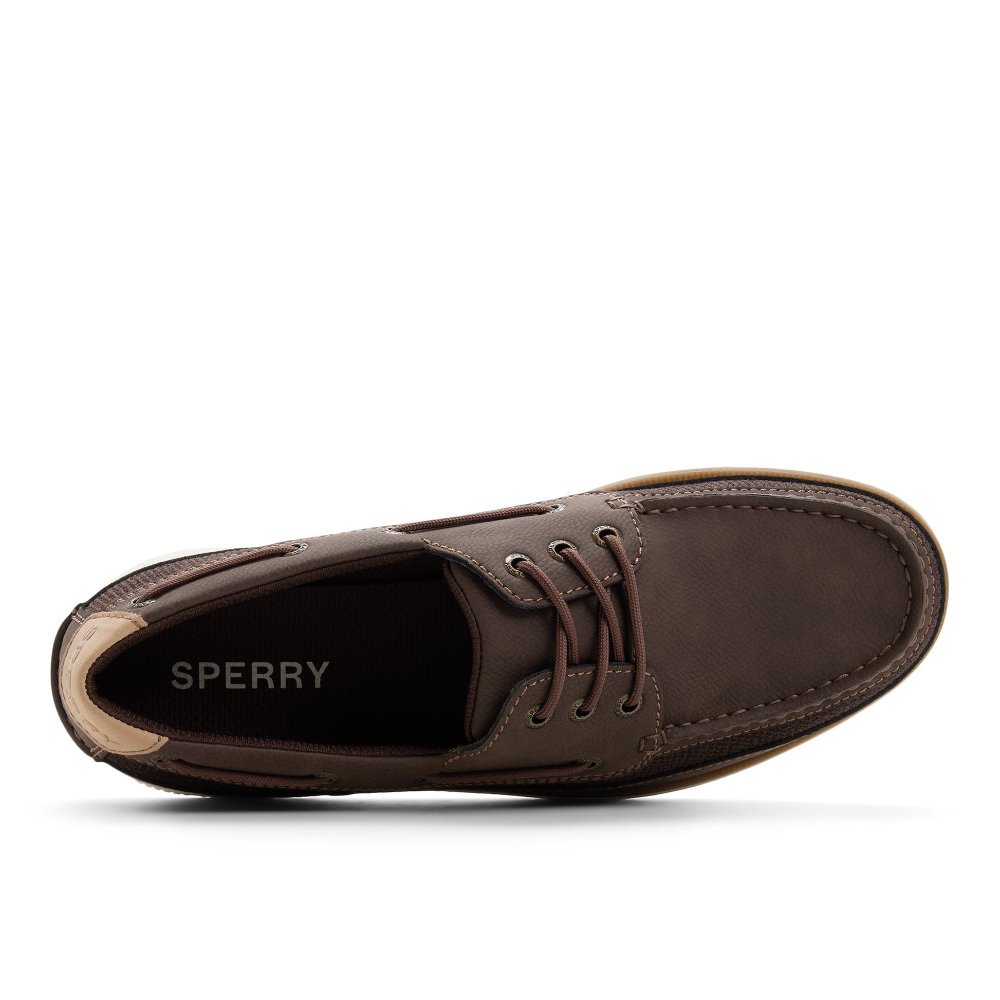 Sperry Top-sider Hull 3 Eye Boat Shoe in Dark Brown, 13 Sperry Top-sider Hull 3 Eye Boat Shoe in Dark Brown, 13