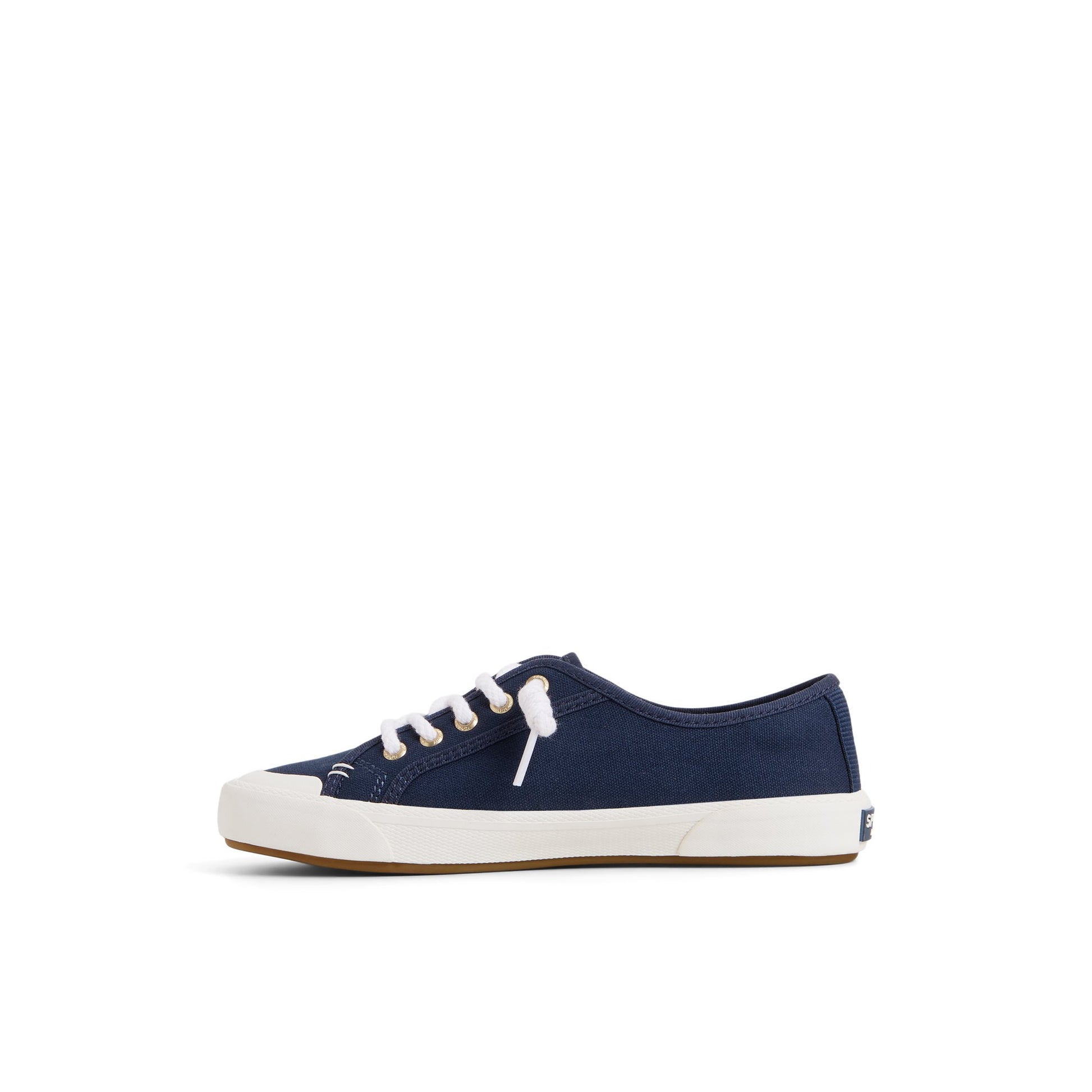 Three-quarter angle of Navy Pierwave 2 Lace to Toe Sneaker Low Top Sneakers's back side