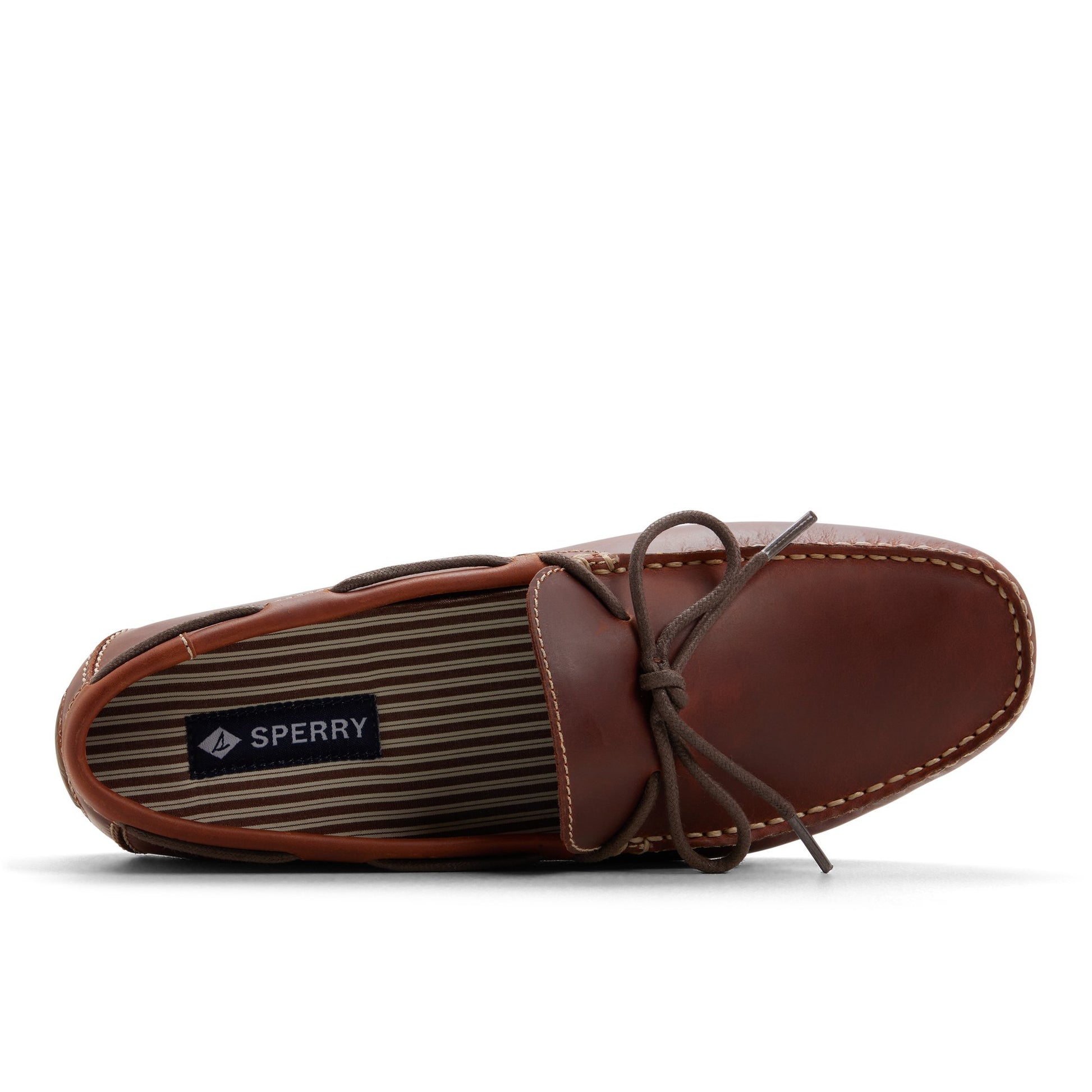 Top-down view of the Tan Wave Driver Loafer Driver Shoes