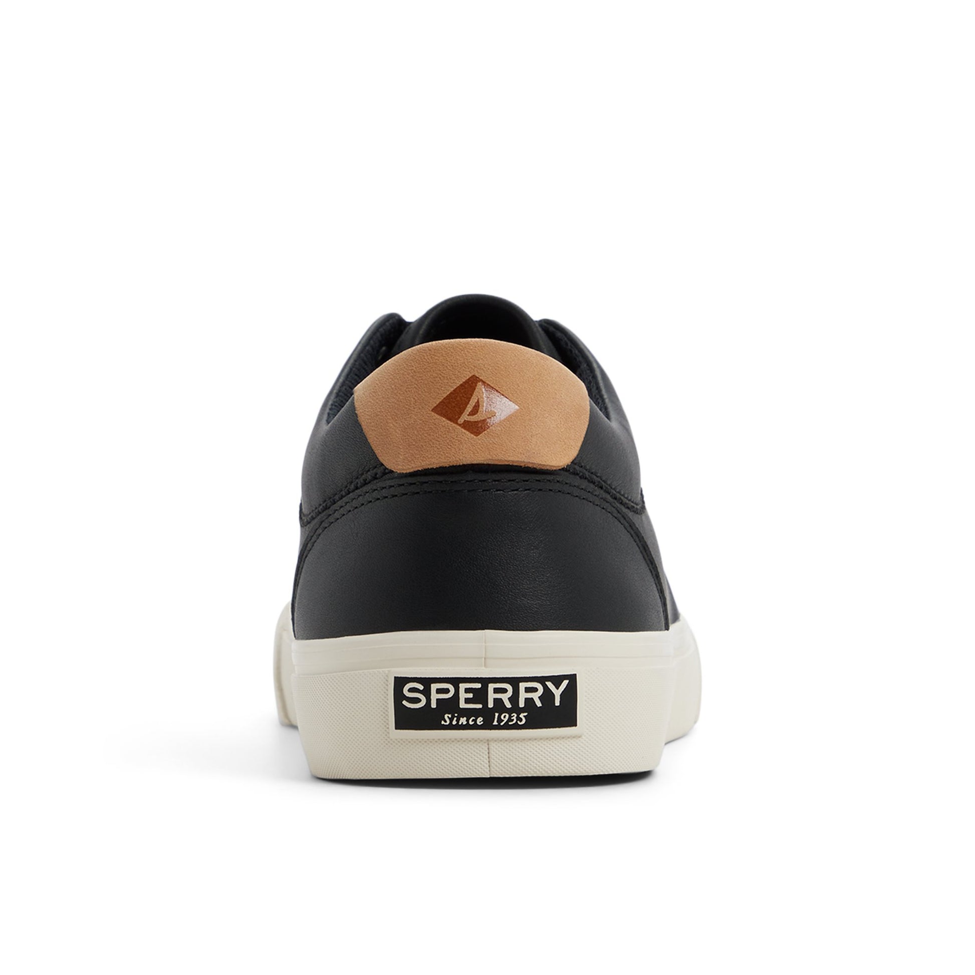 Three-quarter angle of Black Helm Lace to Toe Sneaker Sneakers's front side