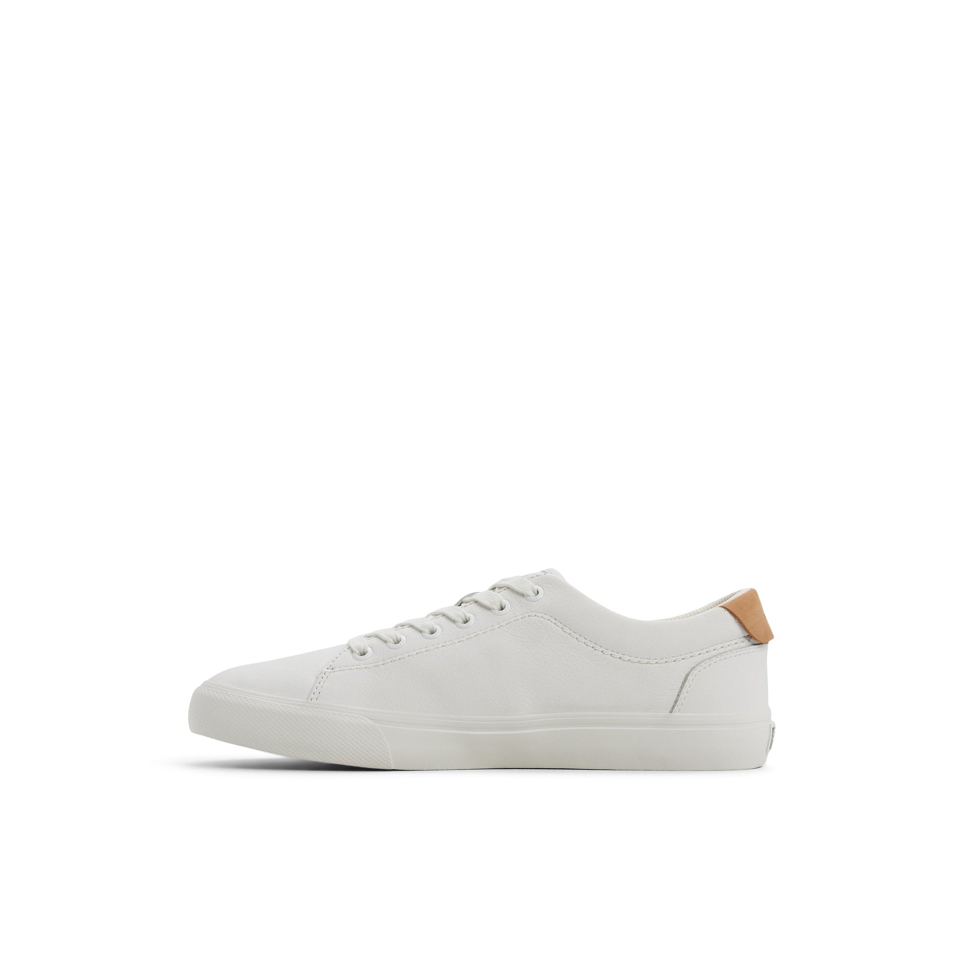 Three-quarter angle of White Helm Lace to Toe Sneaker Sneakers's back side