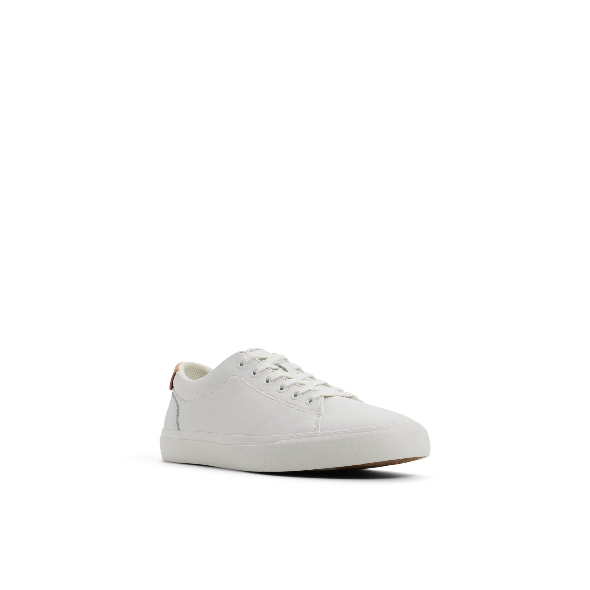 Side view of White Helm Lace to Toe Sneaker Sneakers