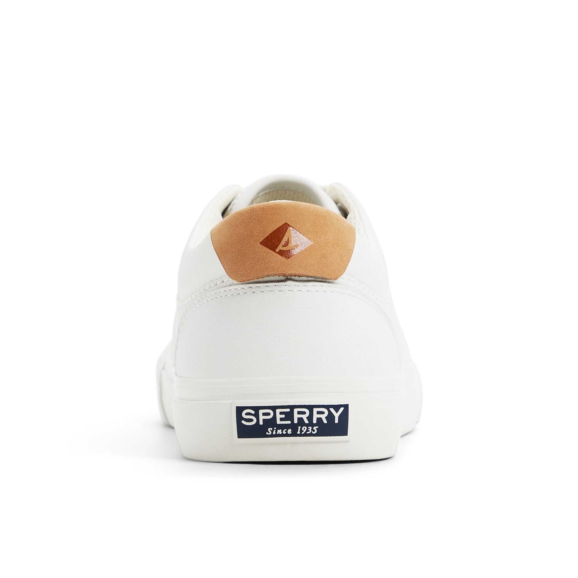 Three-quarter angle of White Helm Lace to Toe Sneaker Sneakers's front side