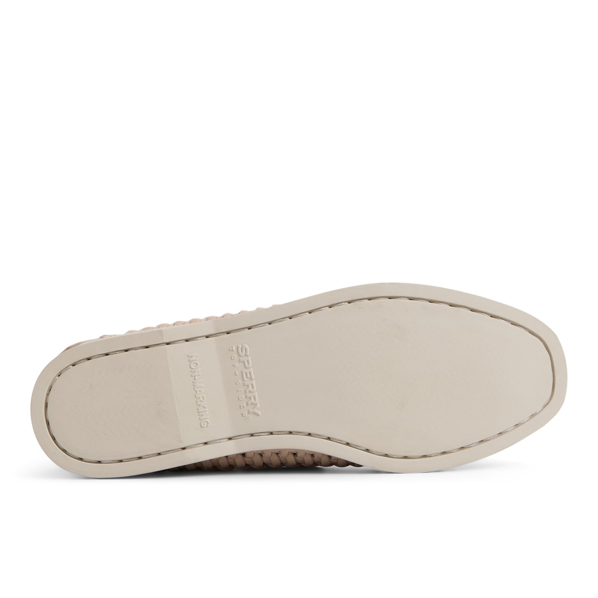 Close-up of the Light pink Authentic Original™ 2 Eye Woven Boat Shoe Boat Shoe