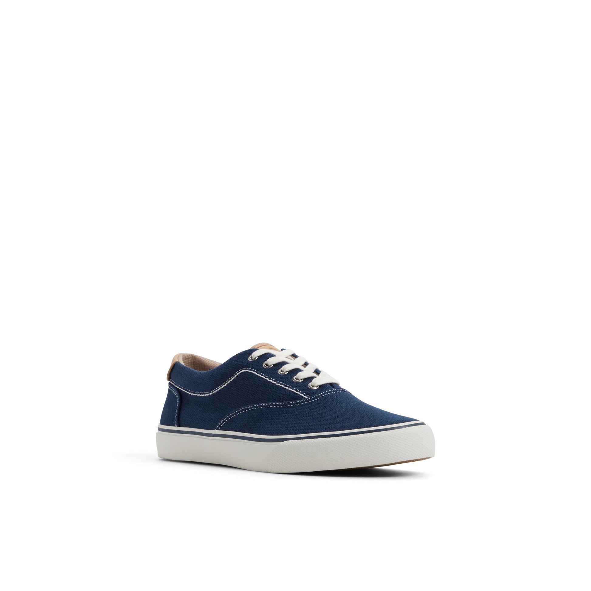 Side view of Navy CVO Helm Sneaker Low Top Sneakers
