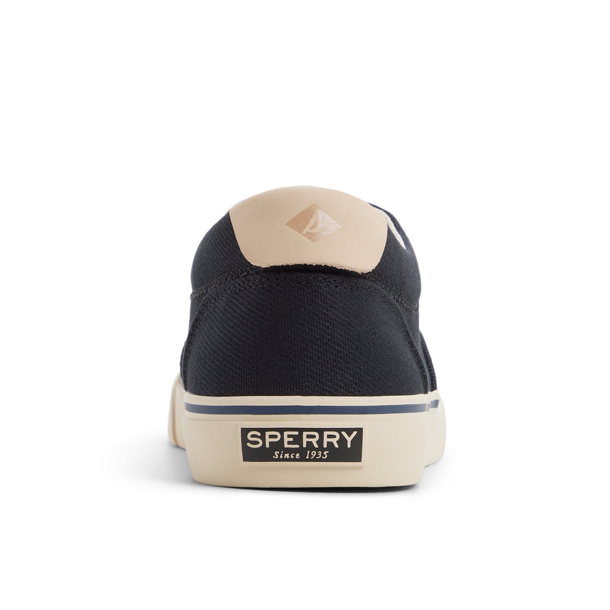 Three-quarter angle of Black CVO Helm Sneaker Low Top Sneakers's front side