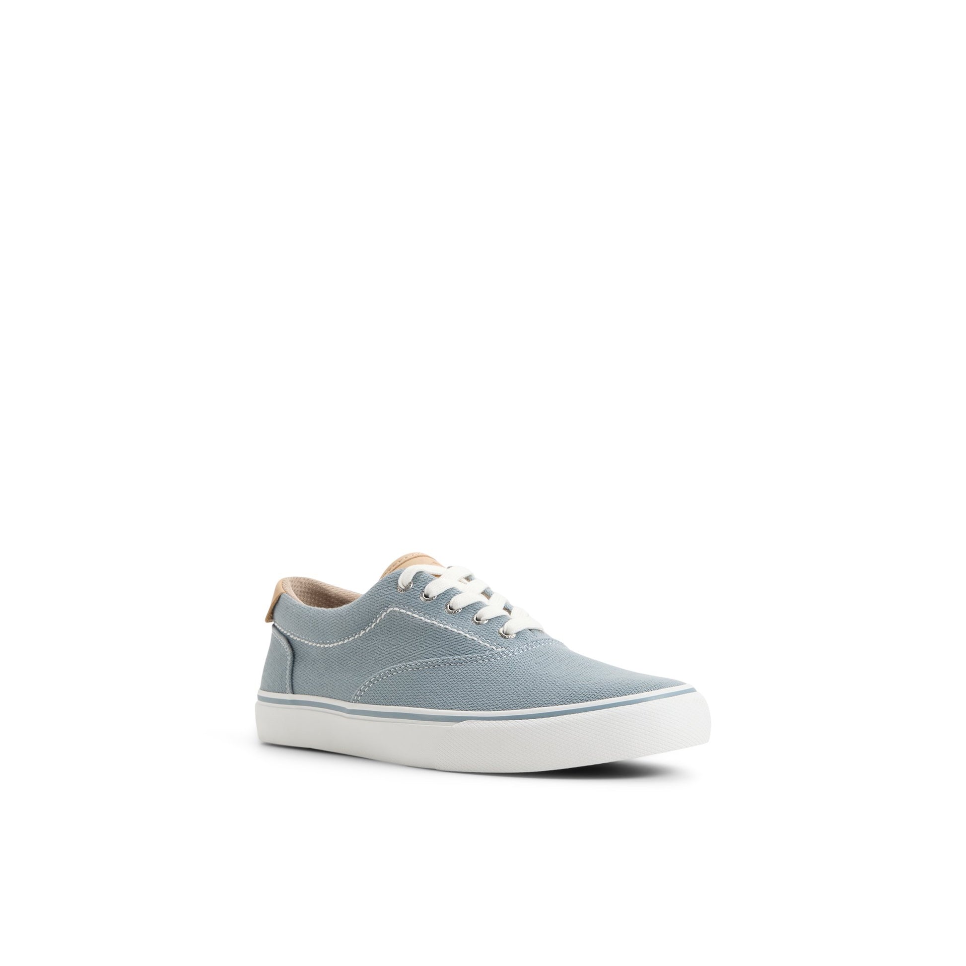 Side view of Light blue CVO Helm Sneaker Low Top Sneakers
