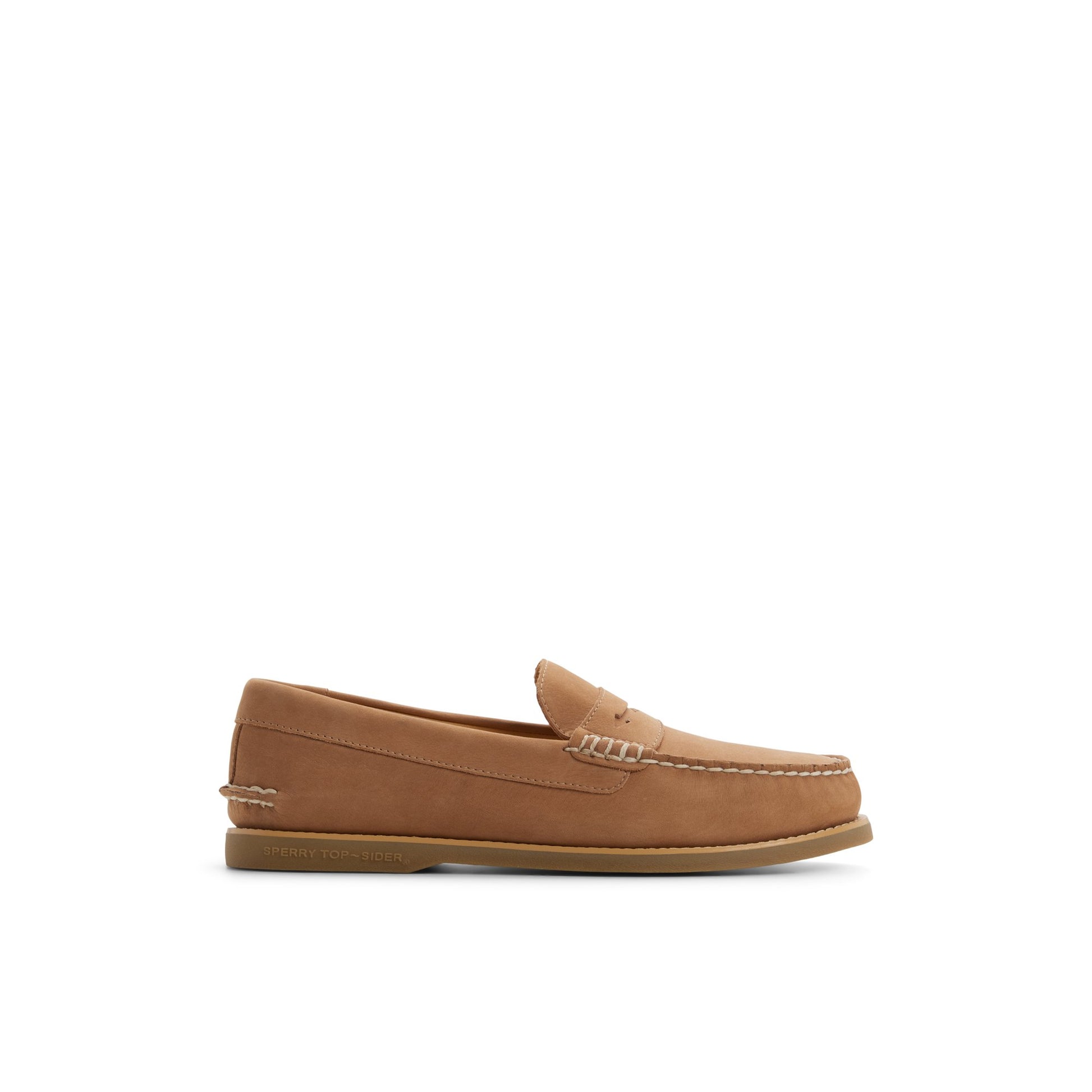 Main View of Sand Gold Cup™ Cambridge Penny Loafer Loafers for Mens