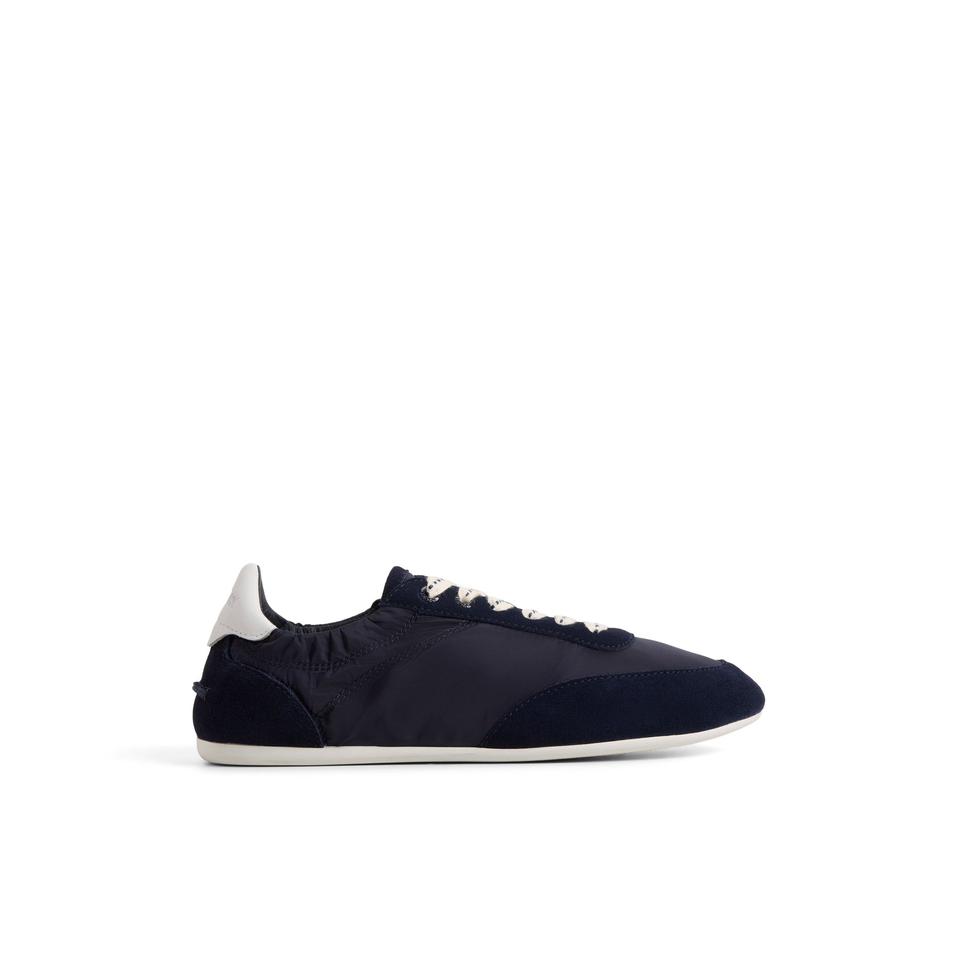 Main View of Navy Slim Jogger Sneaker Low Top Sneakers for Womens