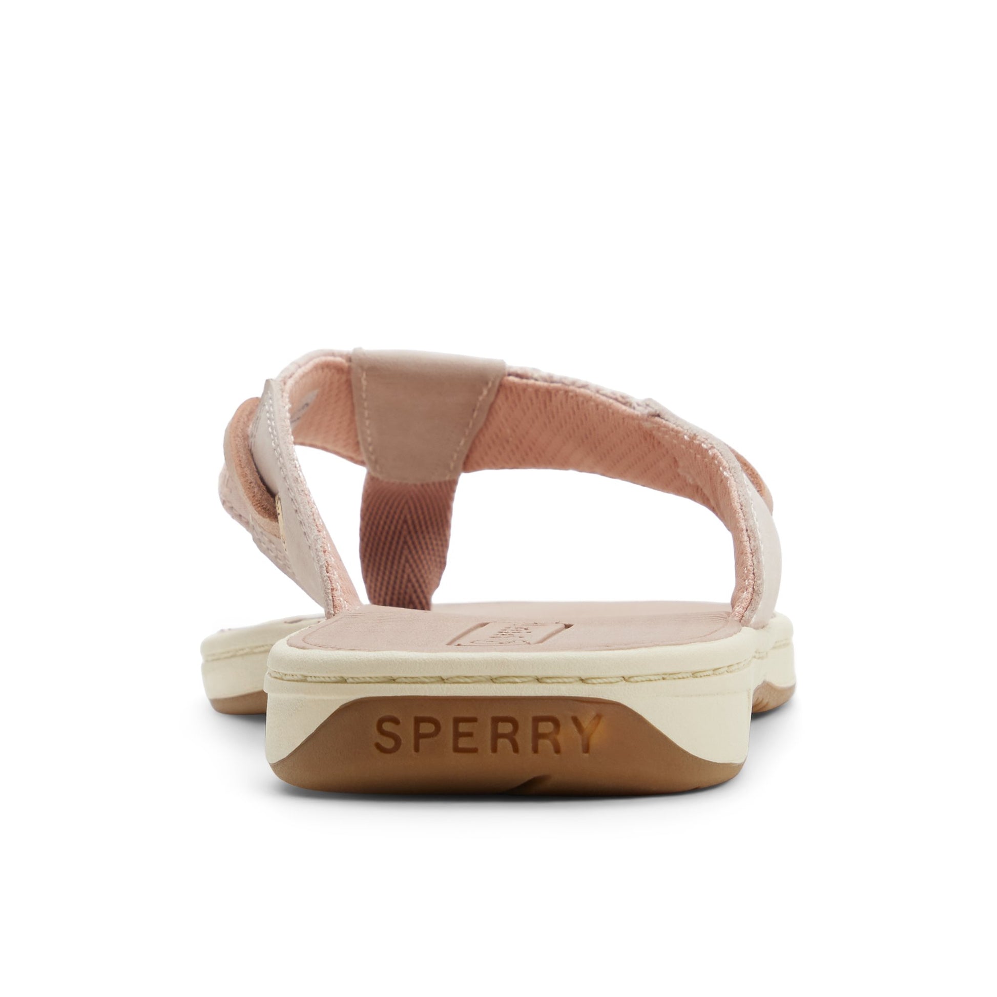 Three-quarter angle of Rose Seafish Flip Flop Sandal Flip Flop Thong Sandals's front side