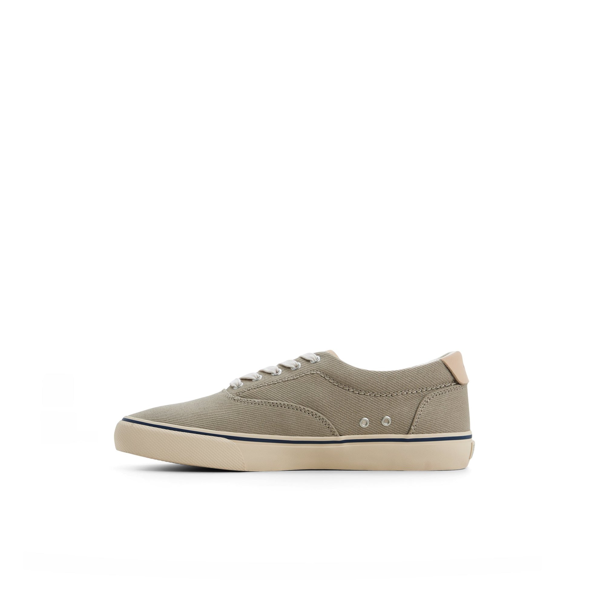 Three-quarter angle of Mid grey CVO Helm Sneaker Low Top Sneakers's back side