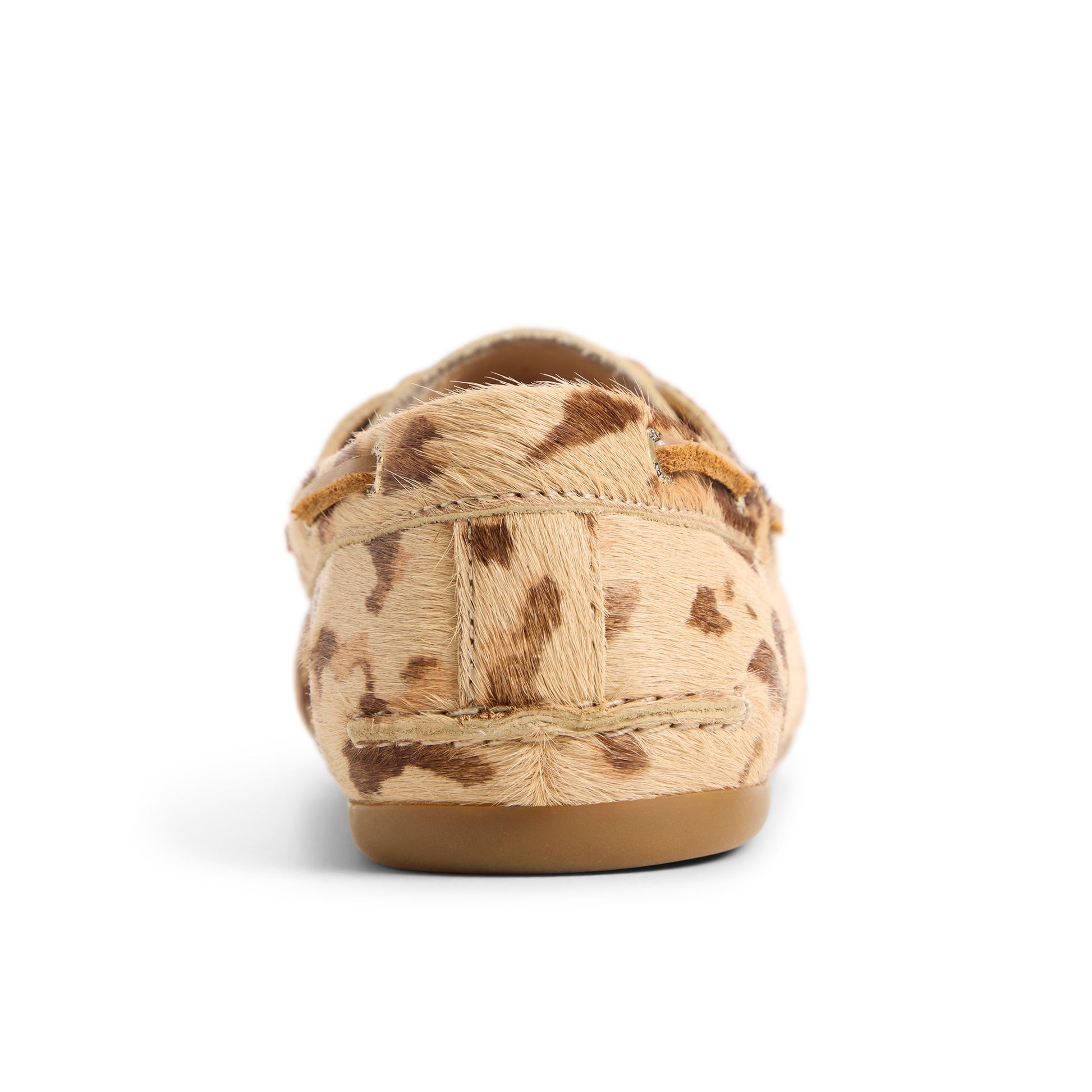 Three-quarter angle of Brown multi Slim Boat Shoe Boat Shoe's front side