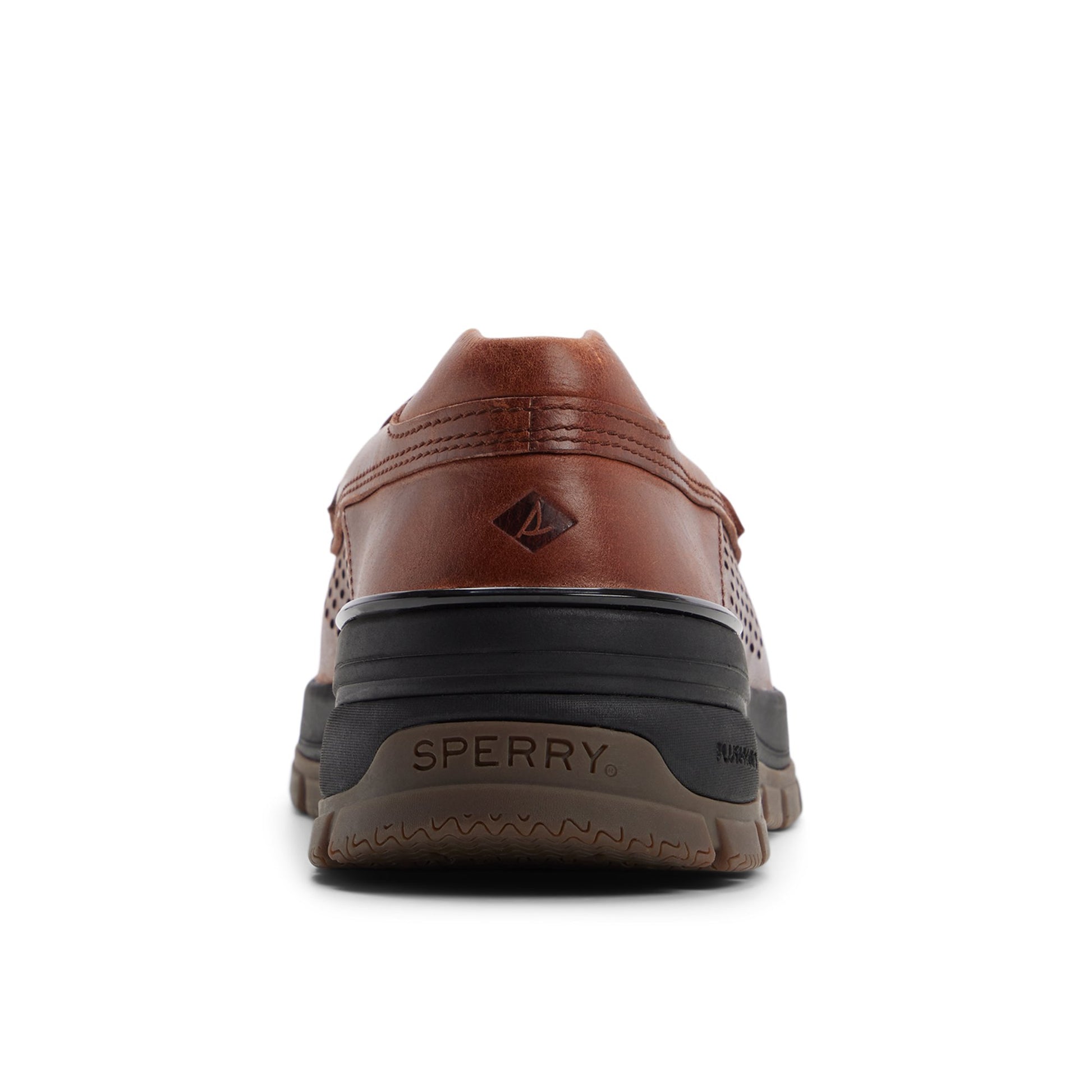 Three-quarter angle of Dark red Gold Cup™ Billfish Penny Loafer Casual Loafers's front side