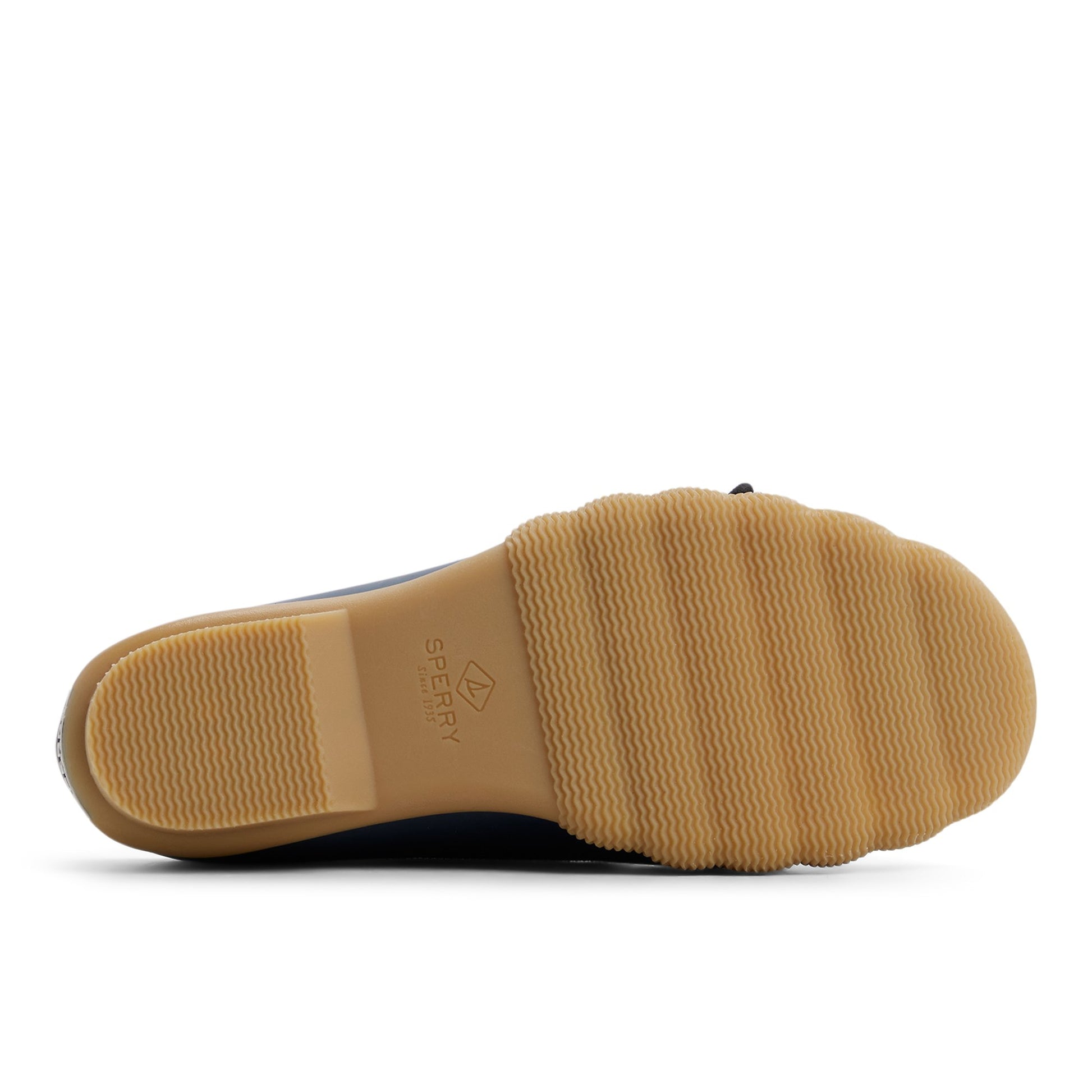 Close-up of the Navy Saltwater™ Duck Mule Clog Duck Mule Shoes