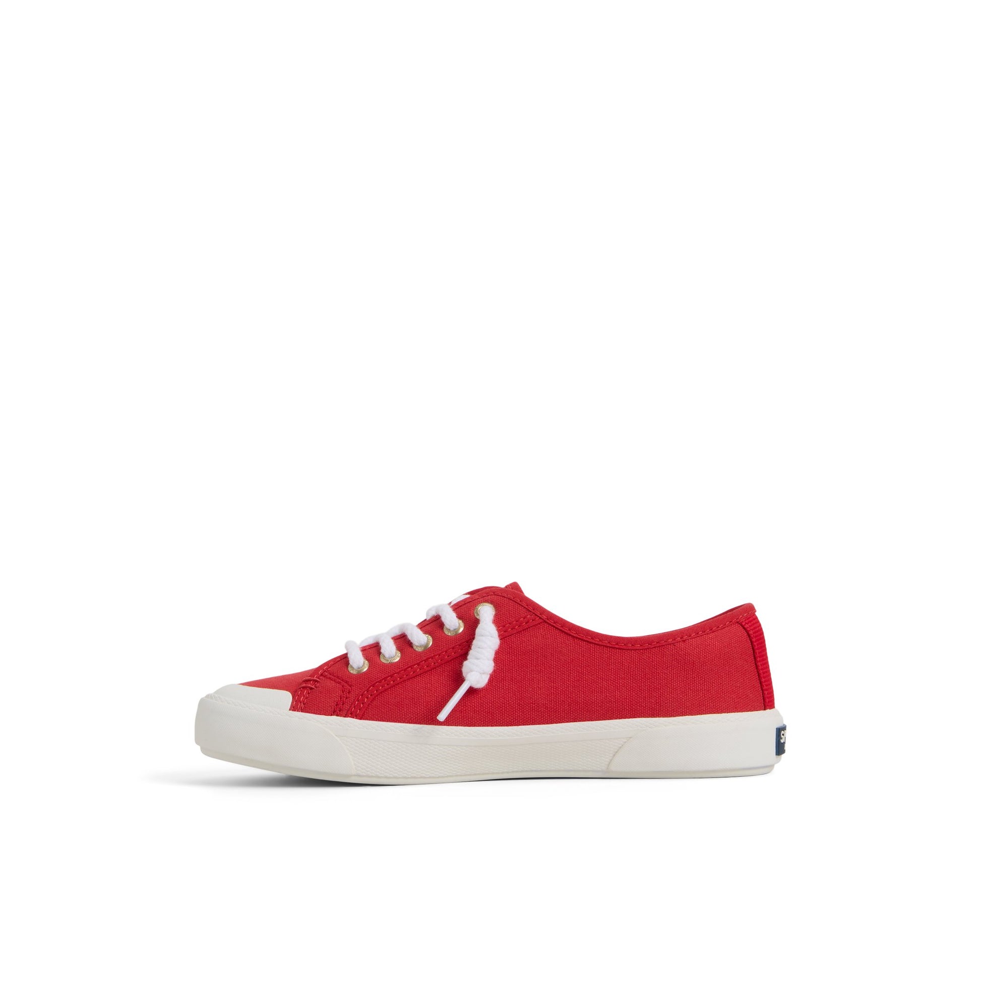 Three-quarter angle of Red Pierwave 2 Lace to Toe Sneaker Low Top Sneakers's back side