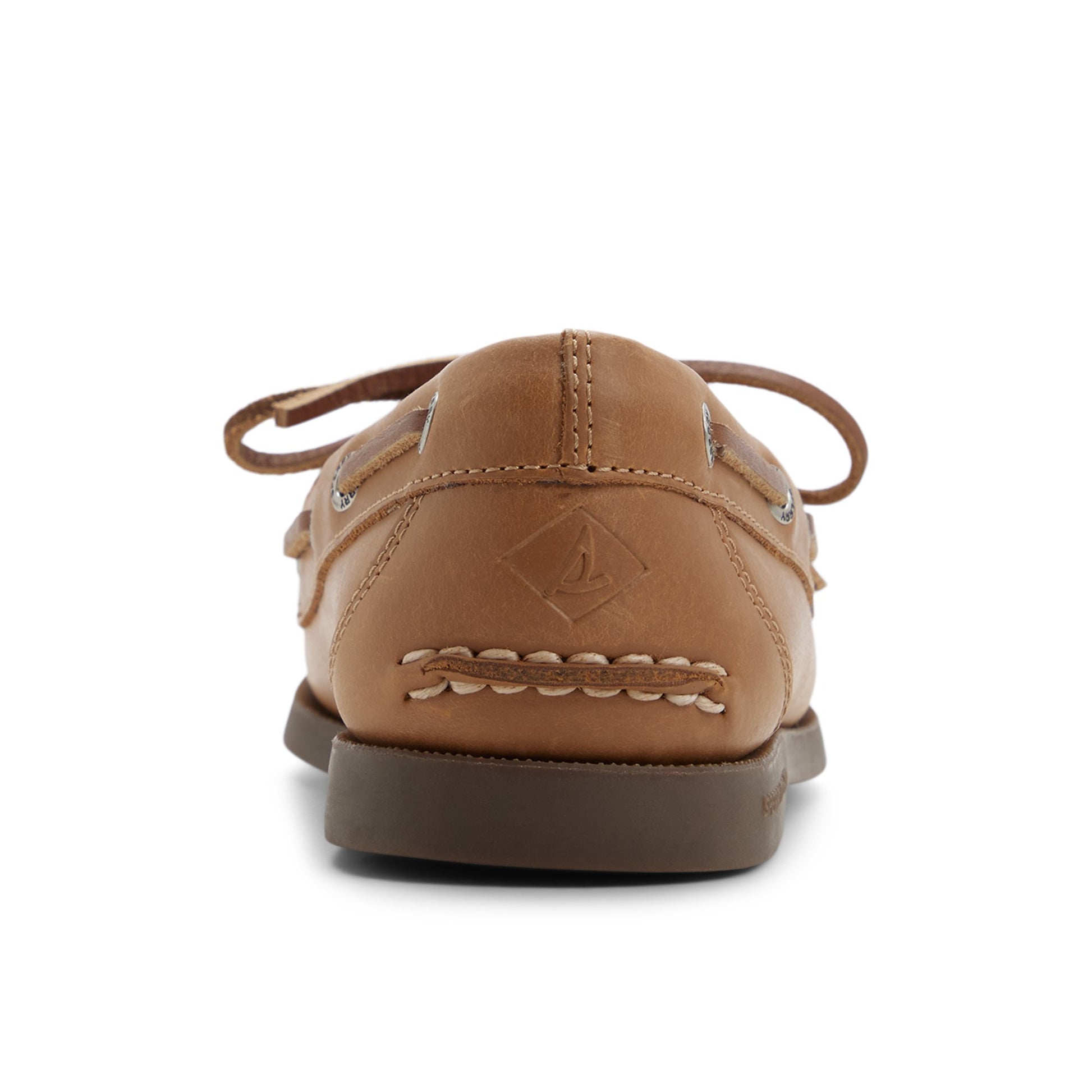 Three-quarter angle of Tan Authentic Original™ 1 Eye Boat Shoe Boat Shoe's front side