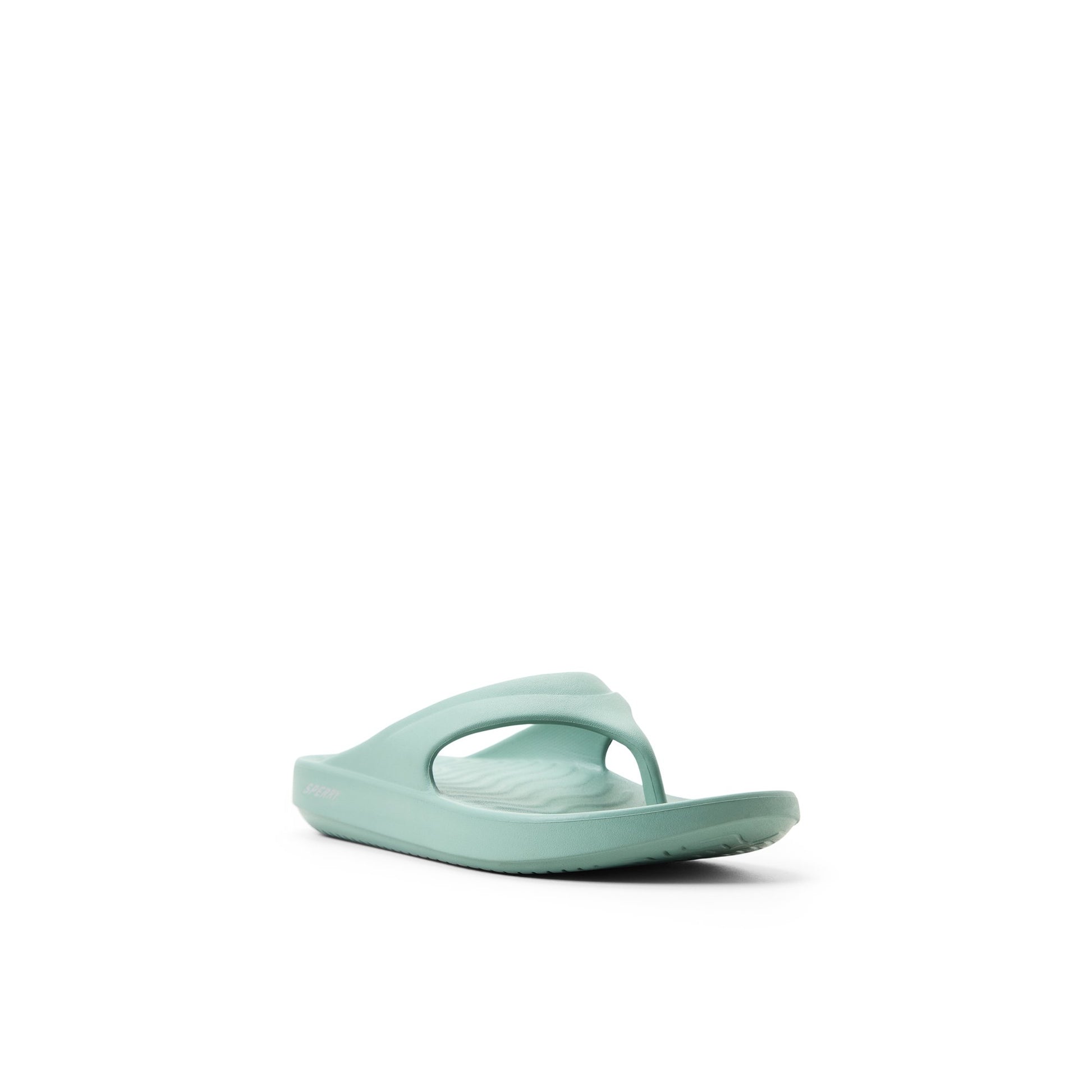 Side view of Light green Flow Sandal Flip Flop Thong Sandals