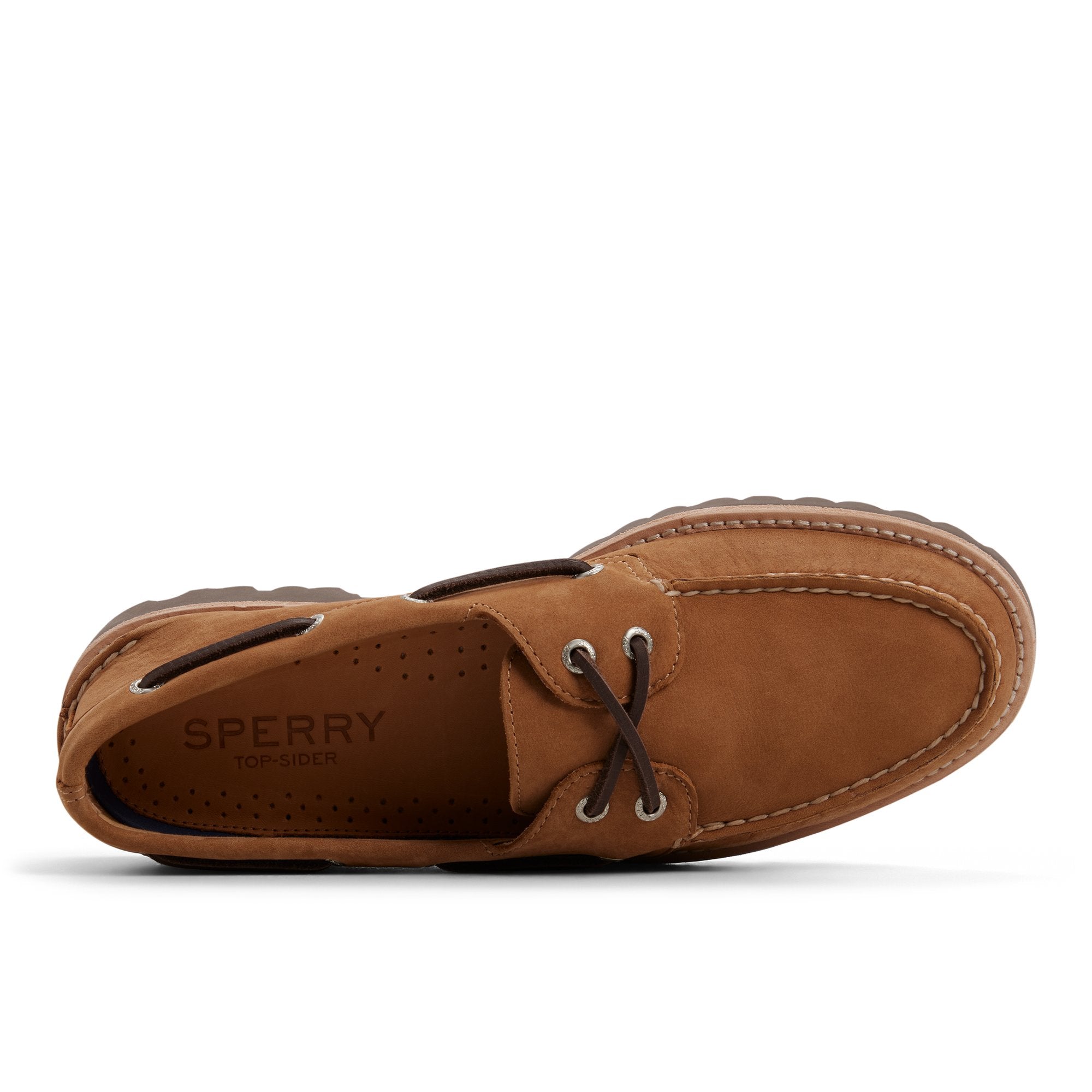 Authentic Original™ 2-Eye Lug Boat Shoe Light beige | Sperry