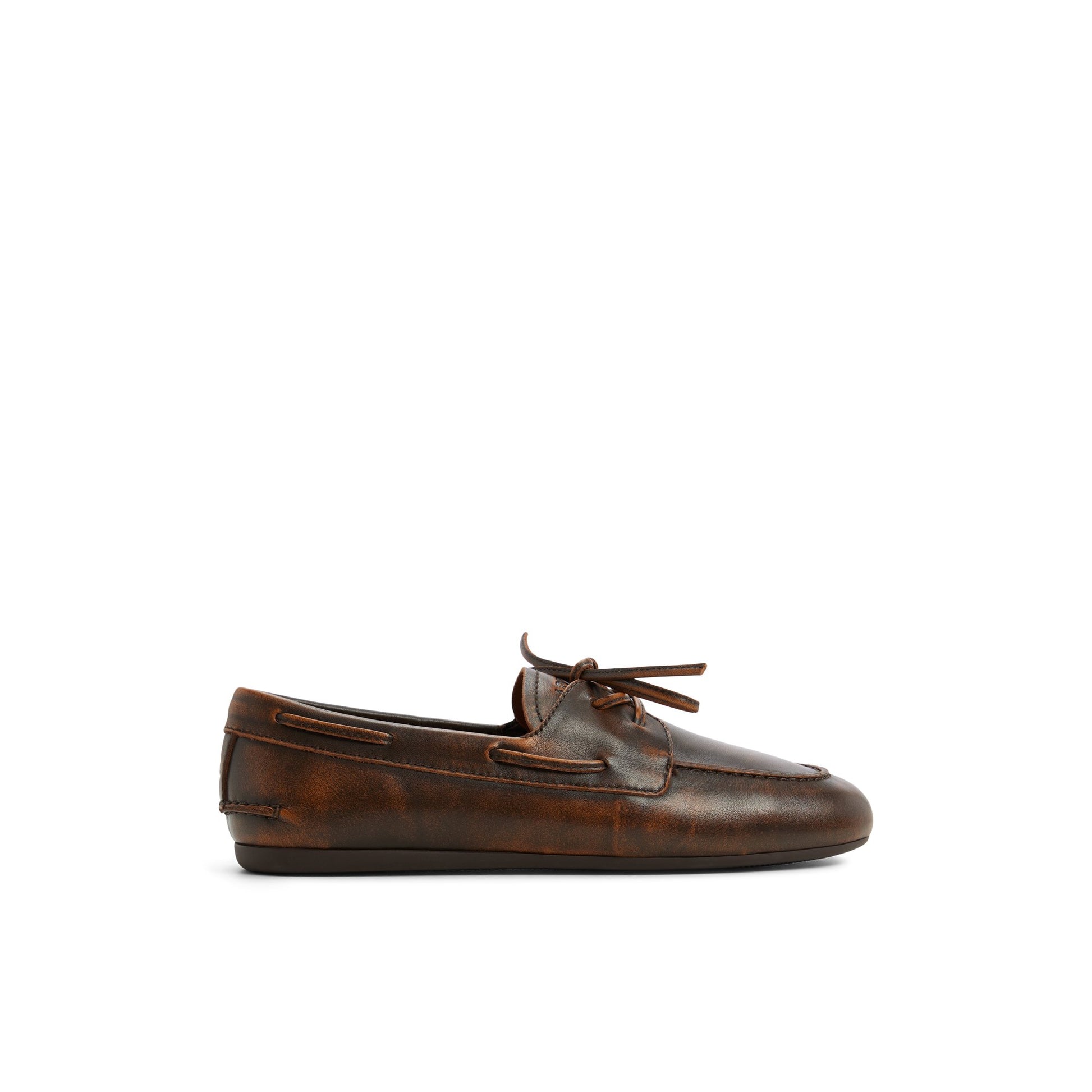 Main View of Dark brown Sperry x Aritzia Slim Boat Shoe Boat Shoe for Womens