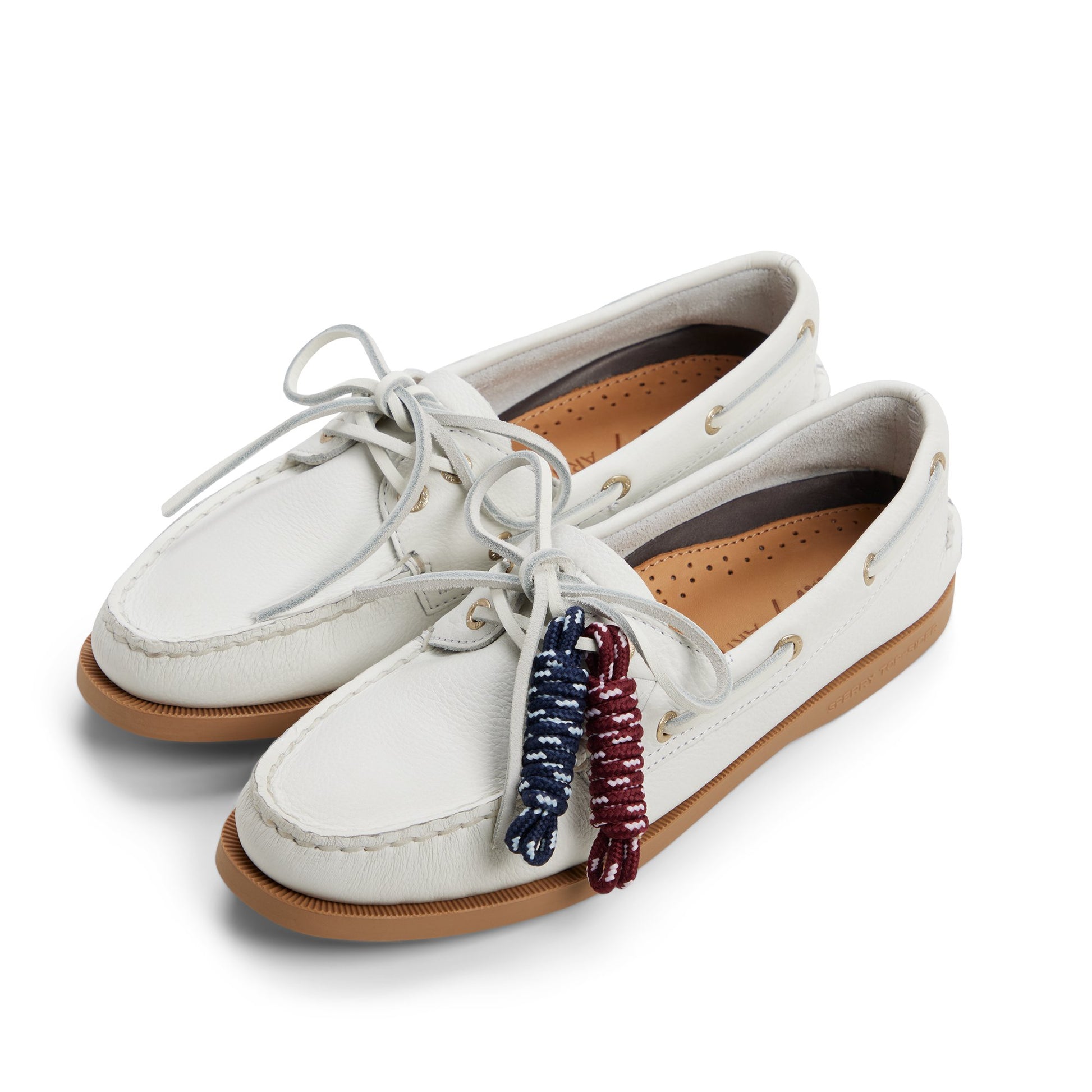 View of Ivory Sperry x Aritzia Authentic Original™ 2-Eye Boat Shoe Boat Shoe's sole