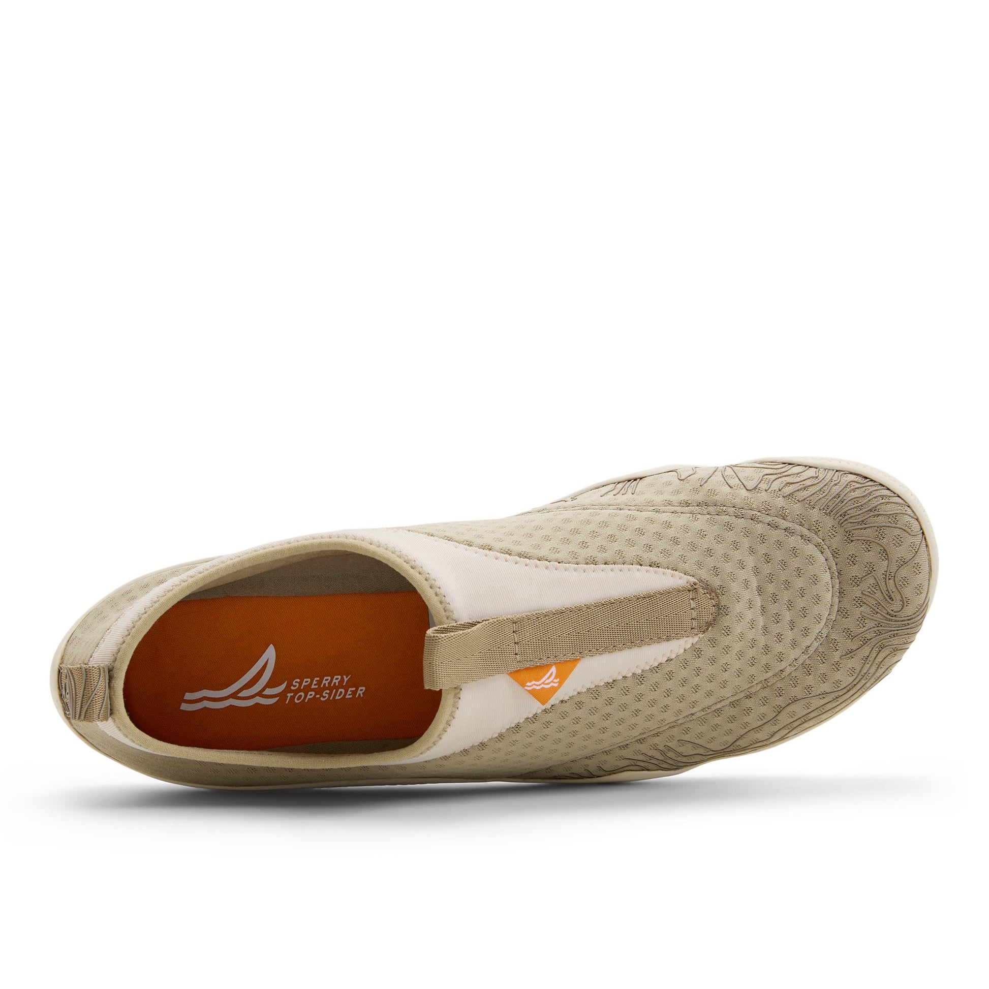Top-down view of the Taupe Seasock™ II Water Shoe