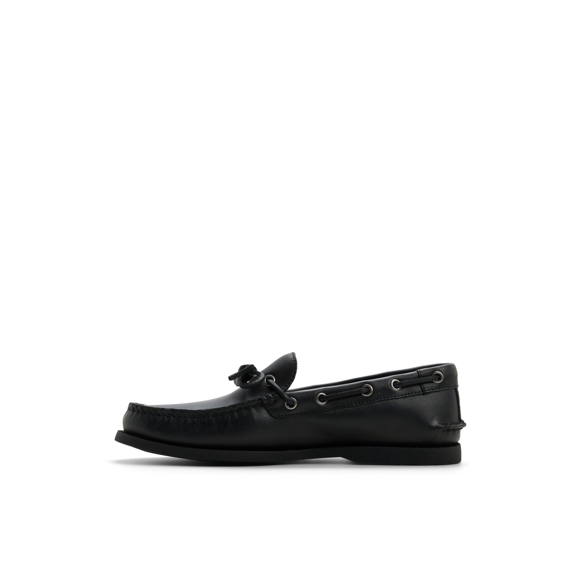 Three-quarter angle of Other black Authentic Original™ 1-Eye Boat Shoe Boat Shoes's back side