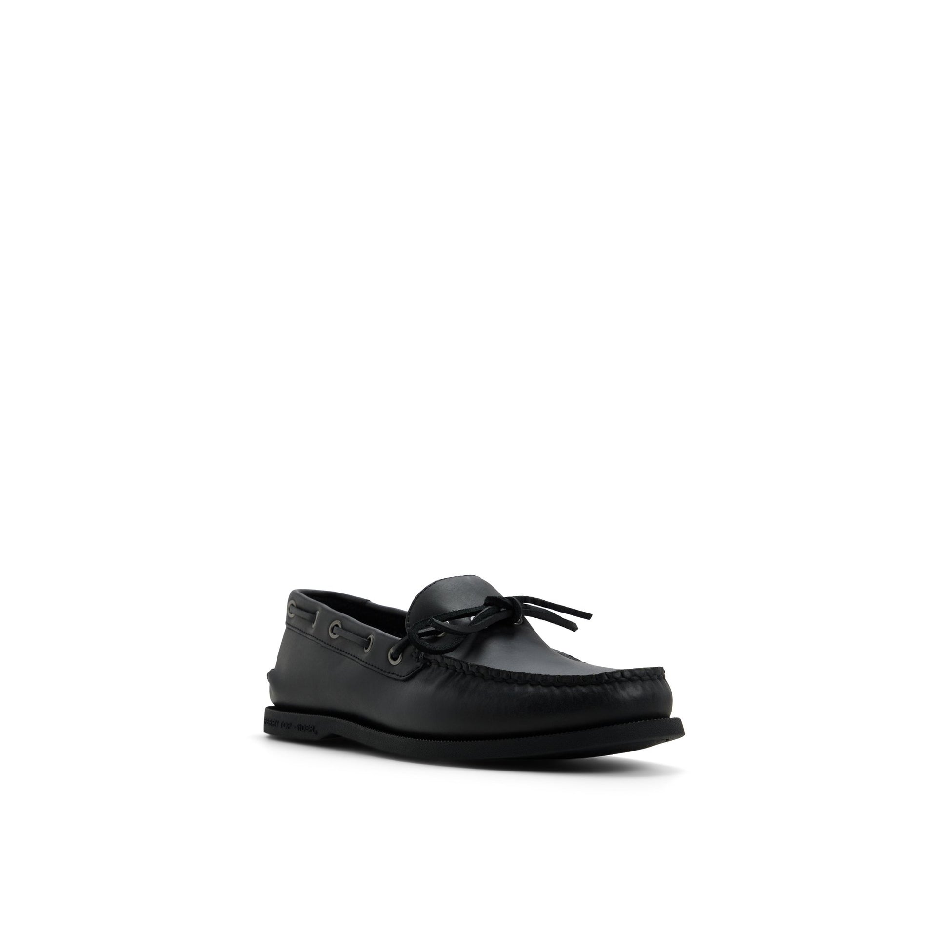 Side view of Other black Authentic Original™ 1-Eye Boat Shoe Boat Shoes