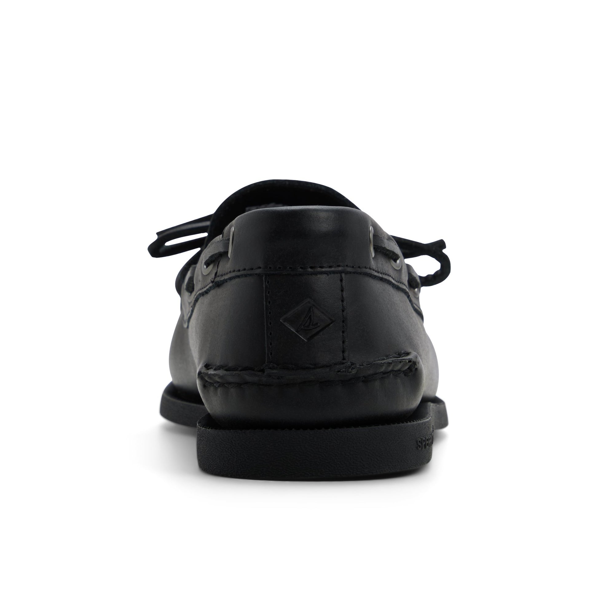 Three-quarter angle of Other black Authentic Original™ 1-Eye Boat Shoe Boat Shoes's front side