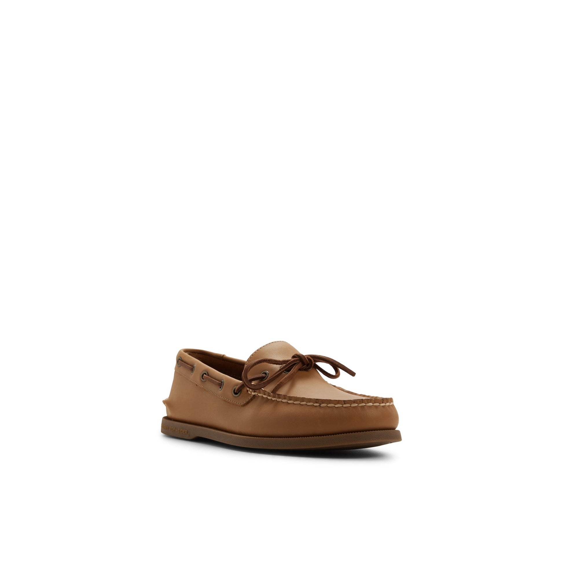 Side view of Royal brown Authentic Original™ 1-Eye Boat Shoe Boat Shoes