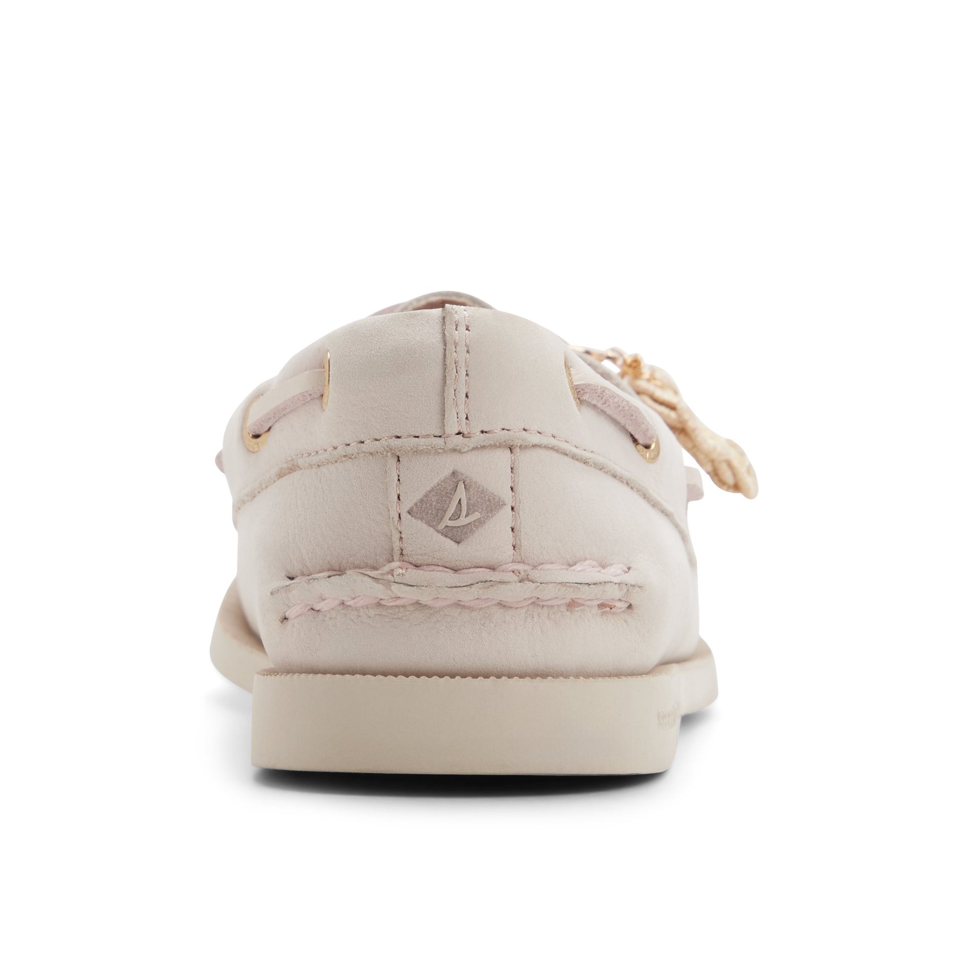 Three-quarter angle of Barely pink Authentic Original™ 2 Eye Boat Shoe Boat Shoes's front side