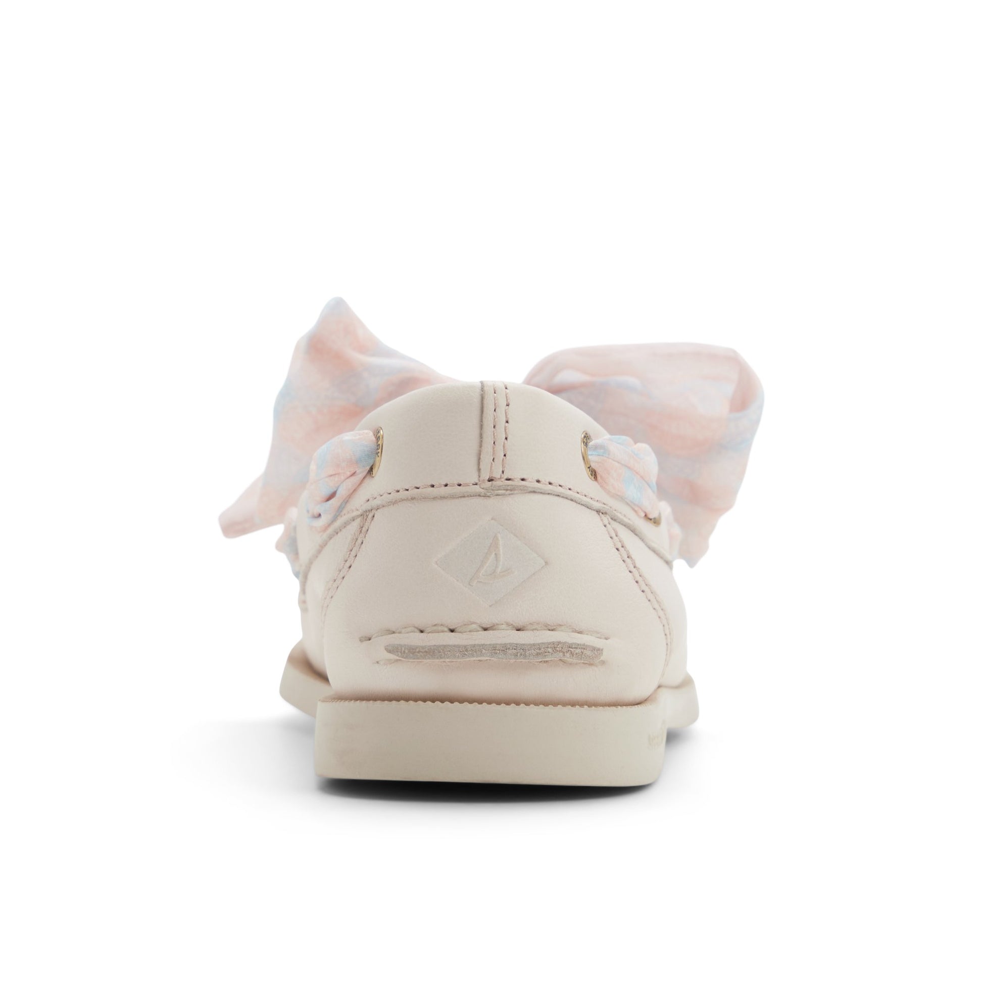 Three-quarter angle of Barely pink Authentic Original™ 1 Eye Boat Shoe Boat Shoe's front side