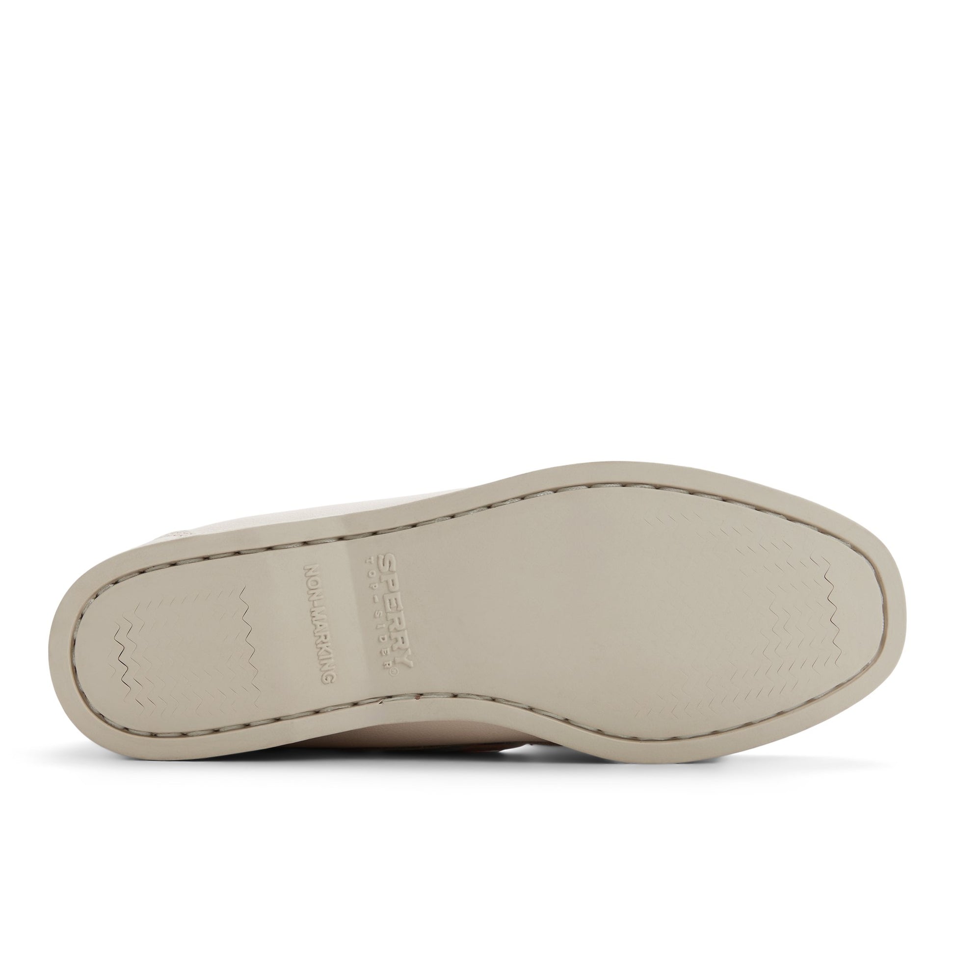 Close-up of the Barely pink Authentic Original™ 1 Eye Boat Shoe Boat Shoe