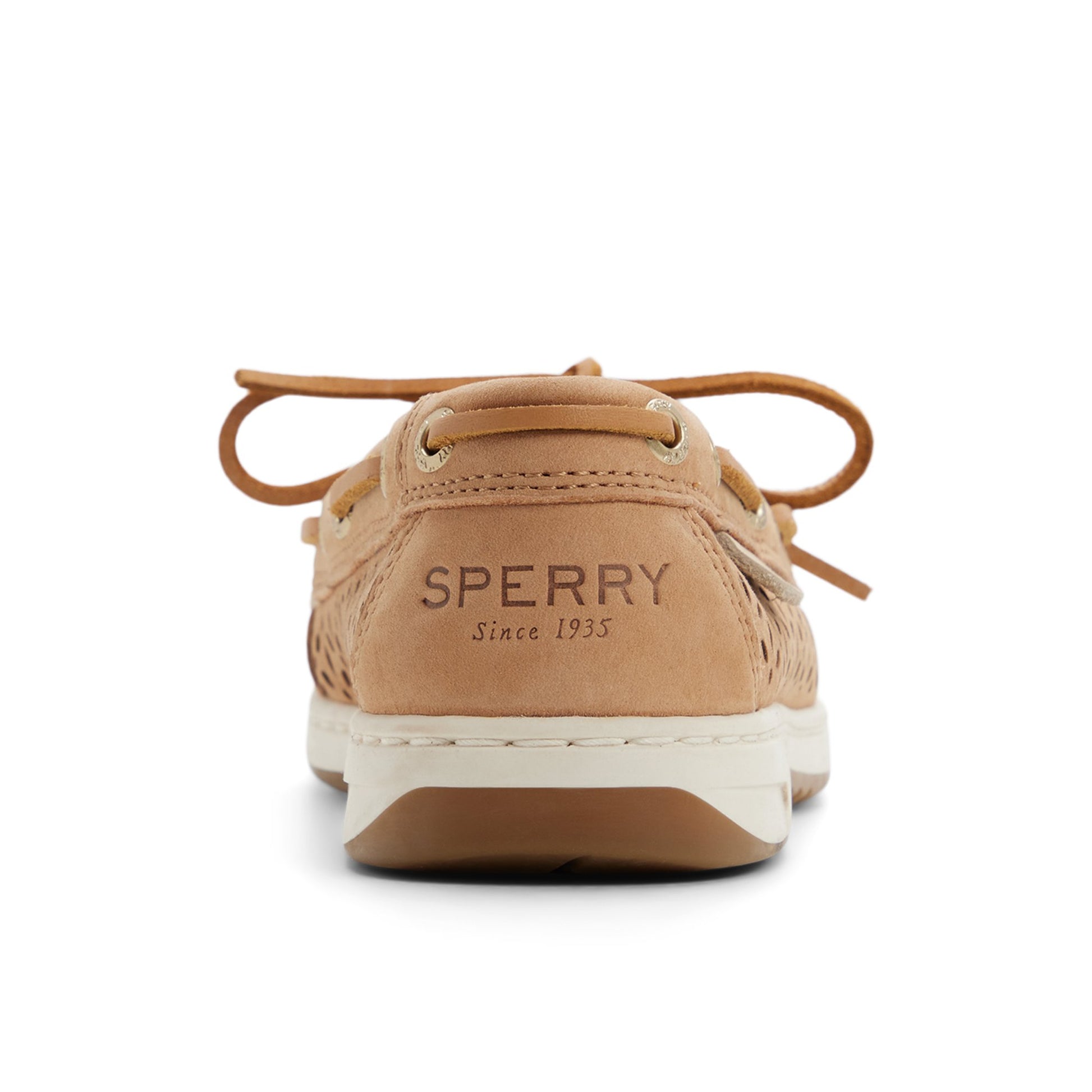 Three-quarter angle of Tan Angelfish 1 Eye Boat Shoe Boat Shoes's front side