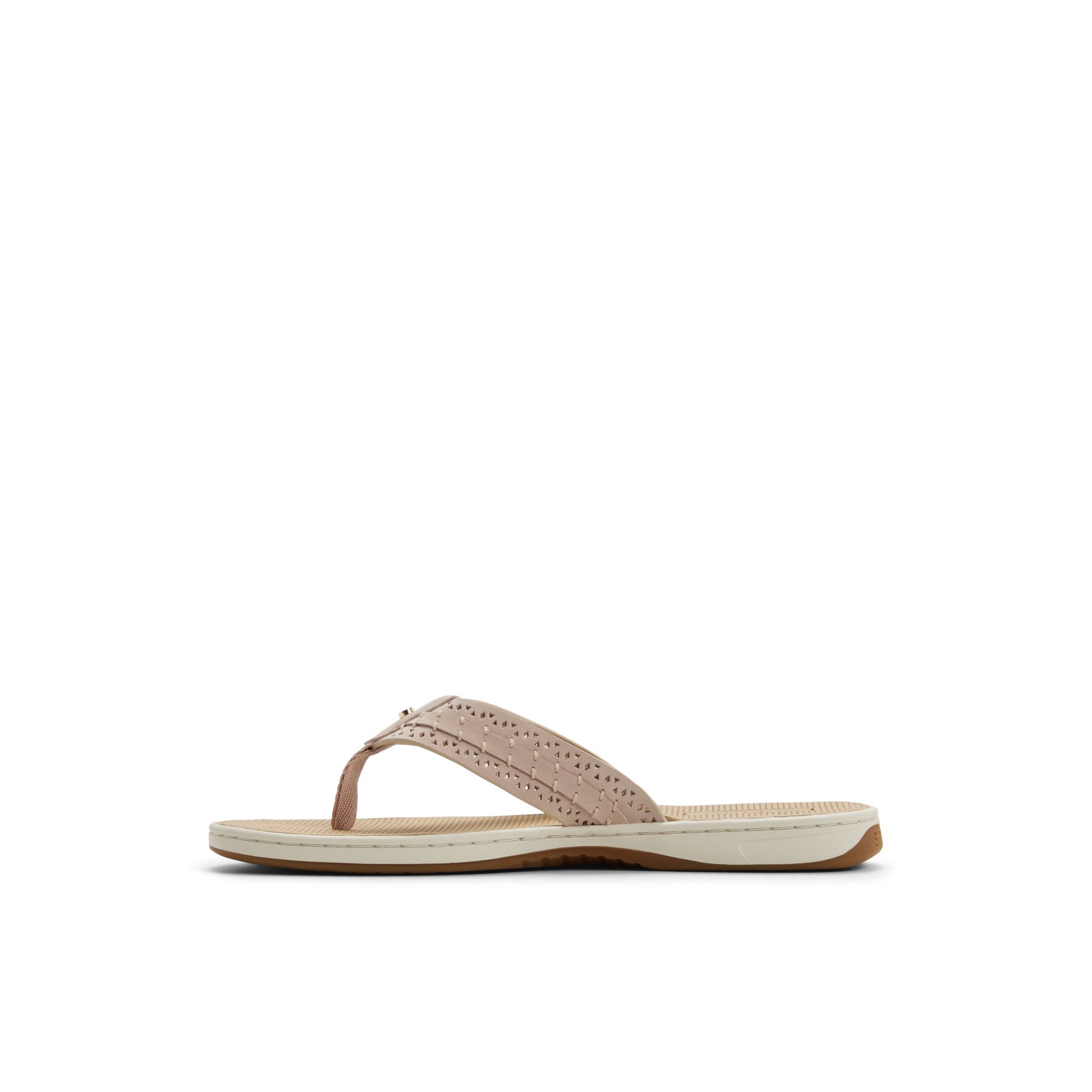 Three-quarter angle of Light pink Seafish 3 Flip Flop Sandal Flip Flop Thong Sandals's back side