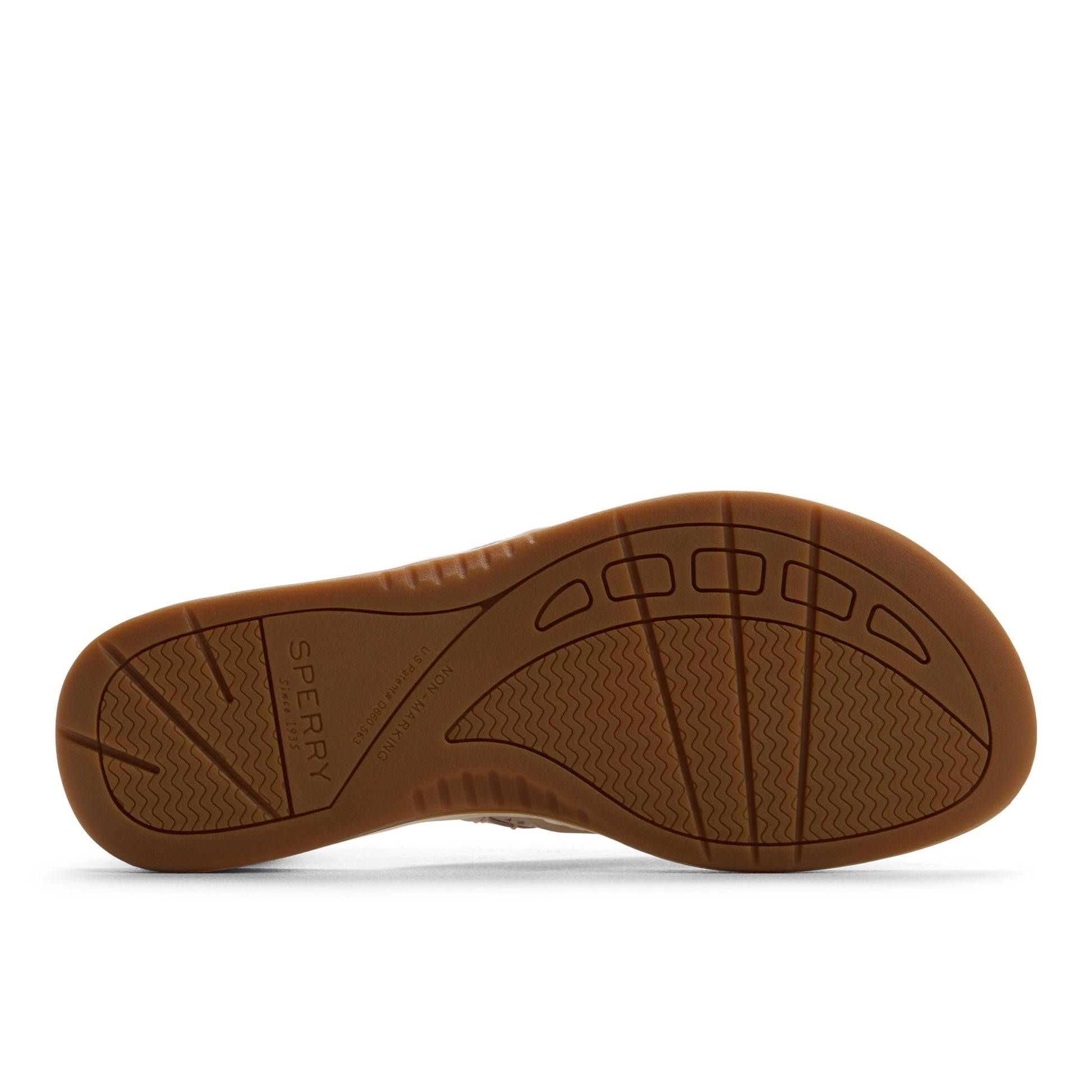 Close-up of the Light pink Seafish 3 Flip Flop Sandal Flip Flop Thong Sandals