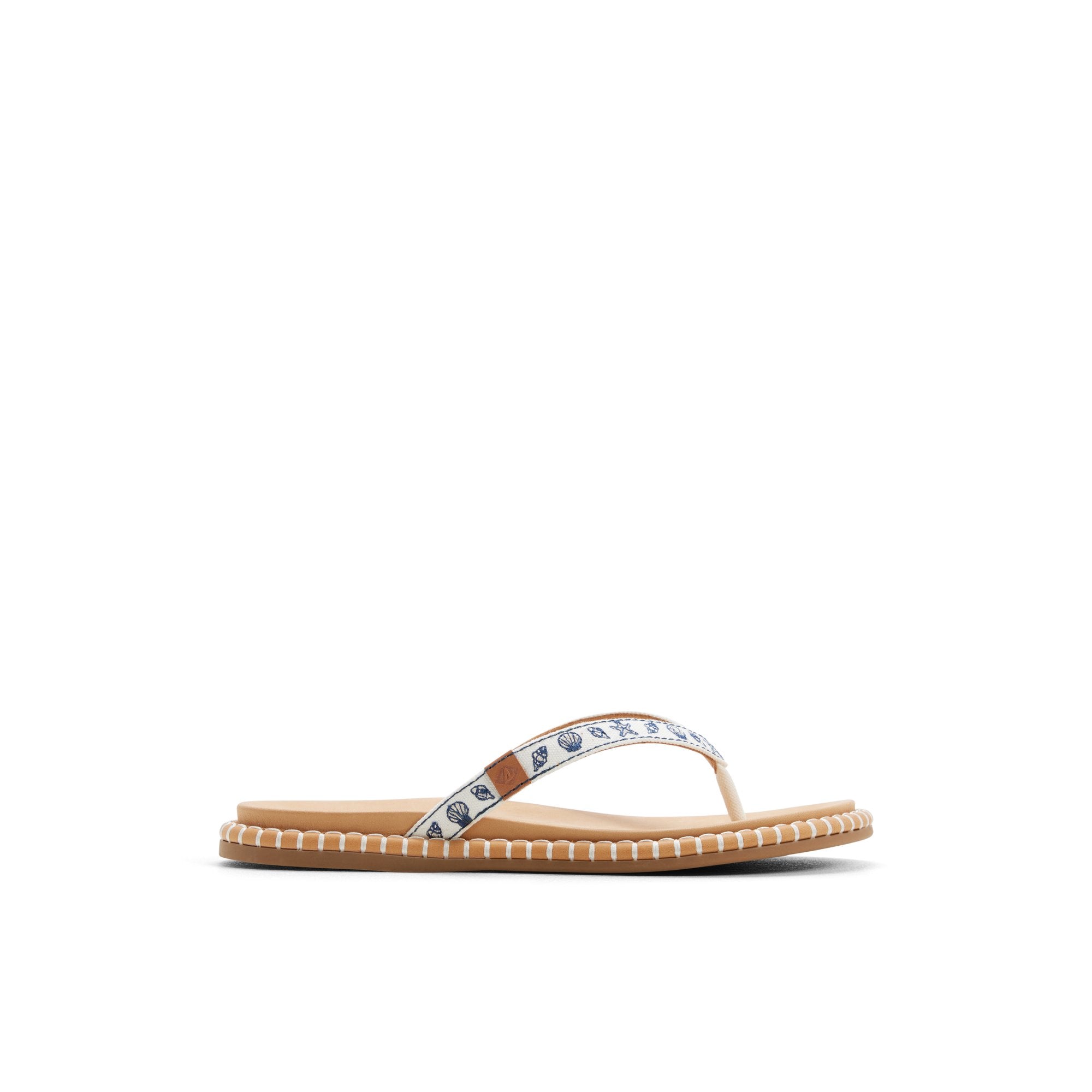 Seafish Floral Thong Sandal