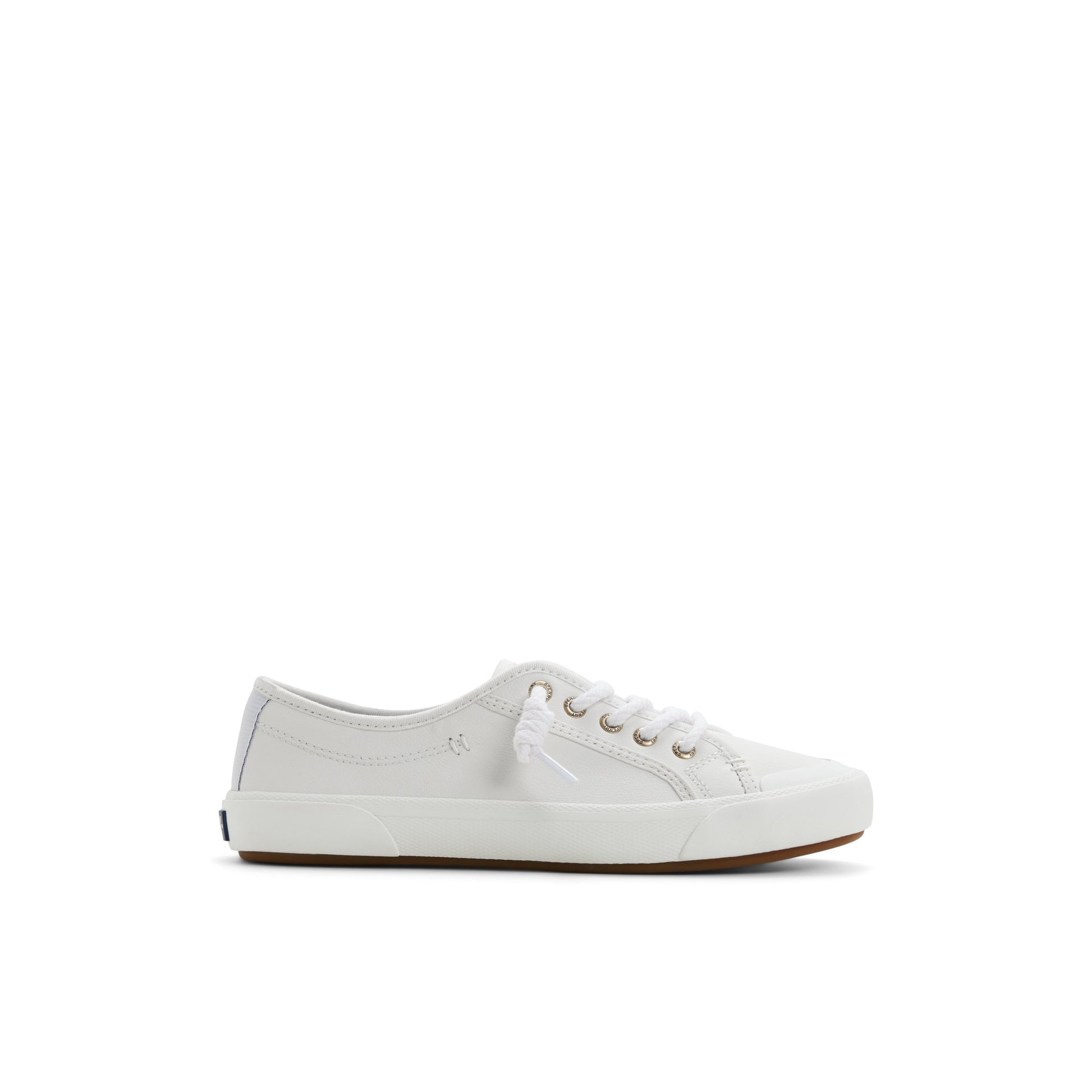 Main View of White Pierwave 2 Lace to Toe Sneaker Low Top Sneakers for Womens