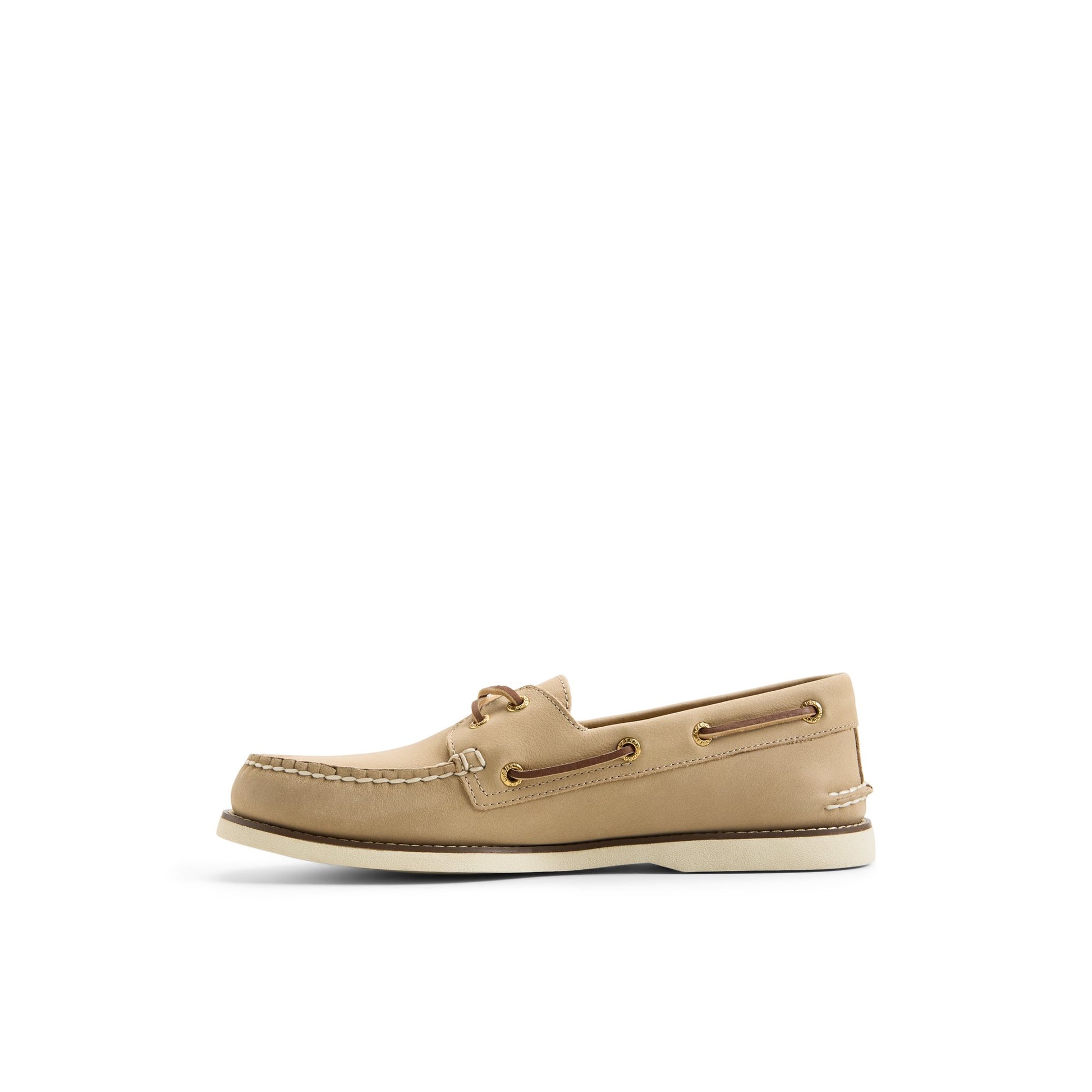 Three-quarter angle of Ivory Gold Cup™ Authentic Original™ 2-Eye Boat Shoe Boat Shoe's back side