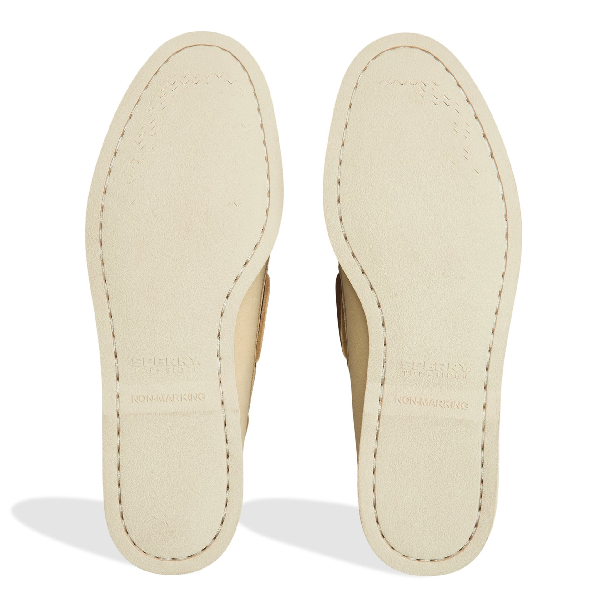 Close-up of the Ivory Gold Cup™ Authentic Original™ 2-Eye Boat Shoe Boat Shoe