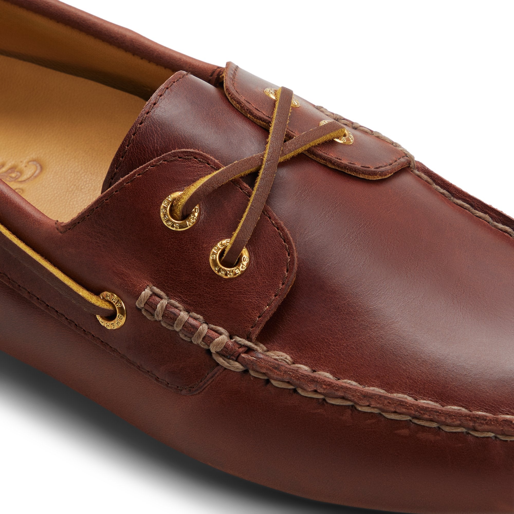 Gold Cup™ Harpswell 2-Eye Driver Dark red | Sperry