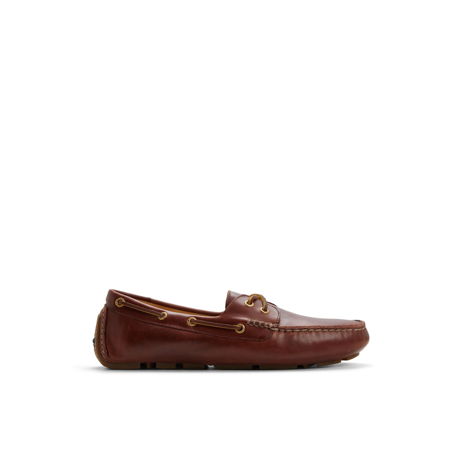 Sperry Men's Gold Cup Harpswell 2-Eye Driver Shoes – Dark Red – Size 8.5