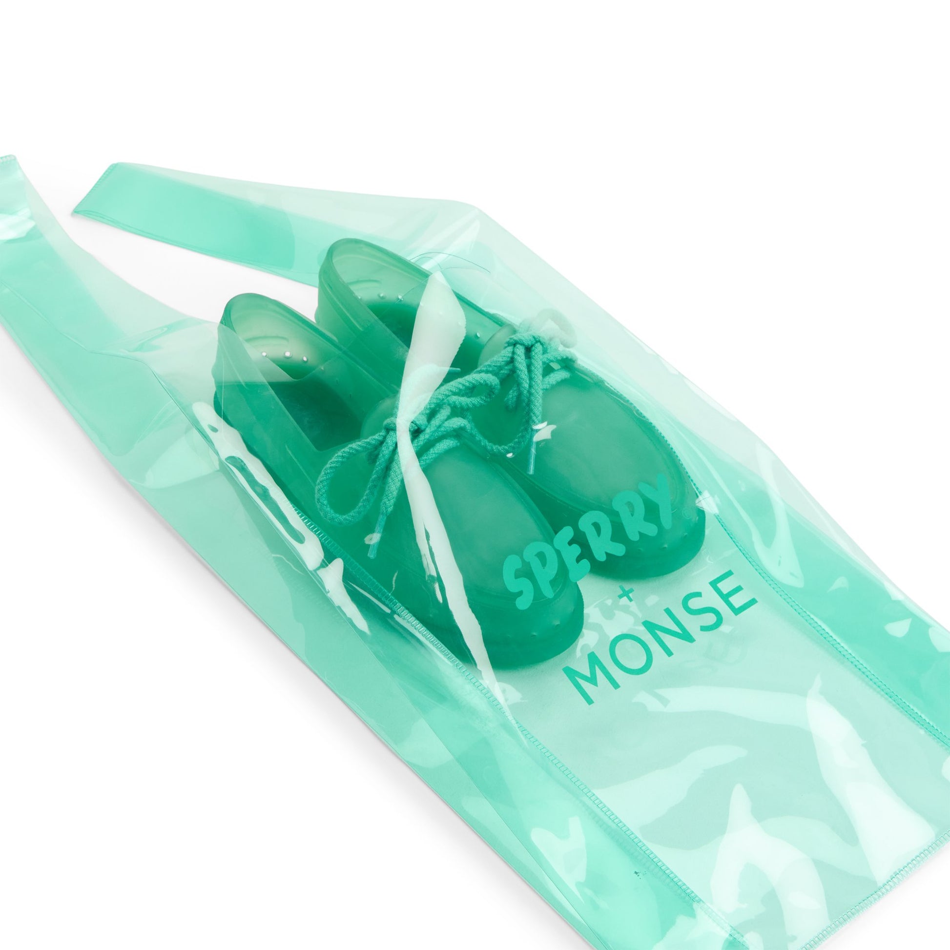 Support produit pour Chaussure bateau à 2 œillets jelly Sperry x MONSE Authentic Original™